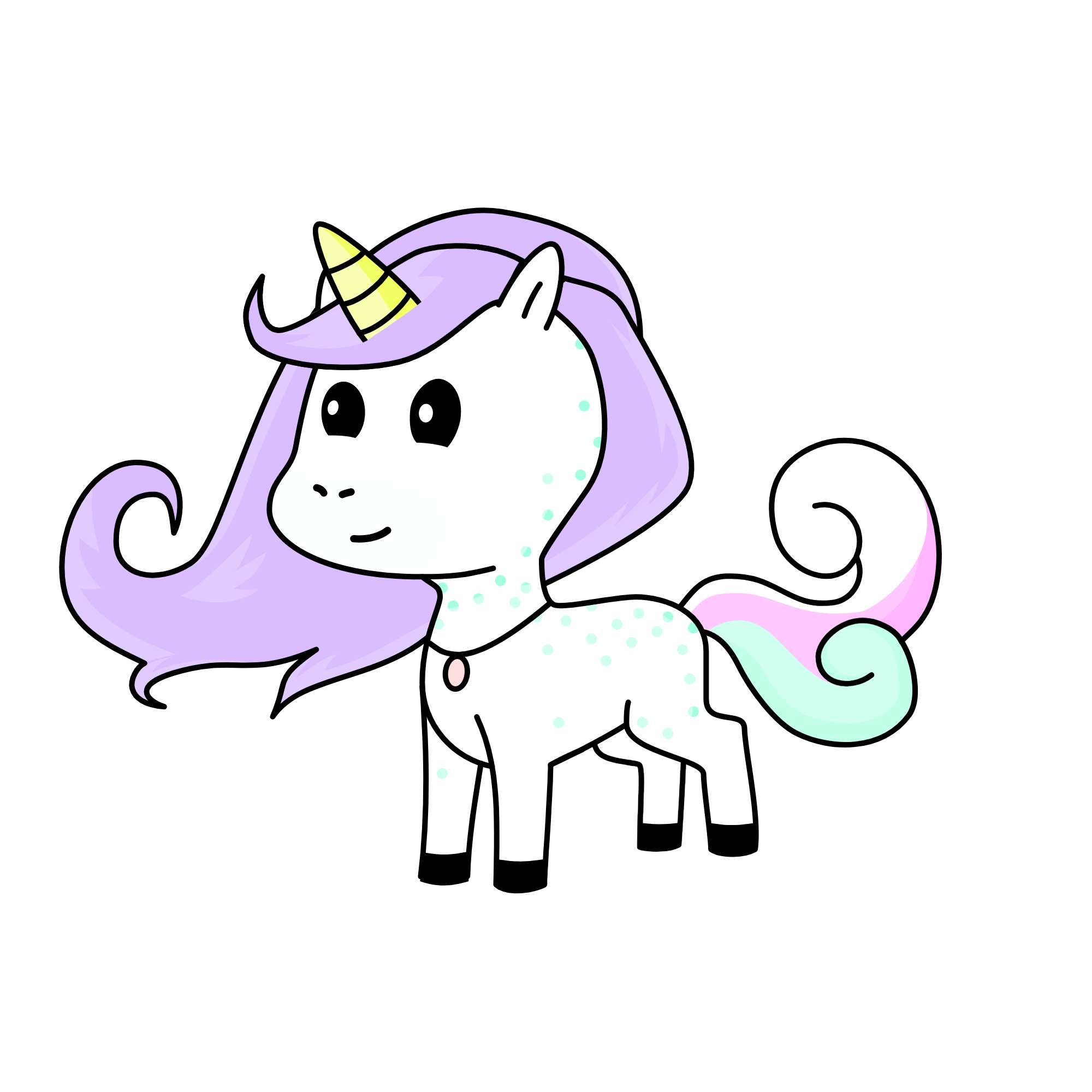 cotton candy, the unicorn