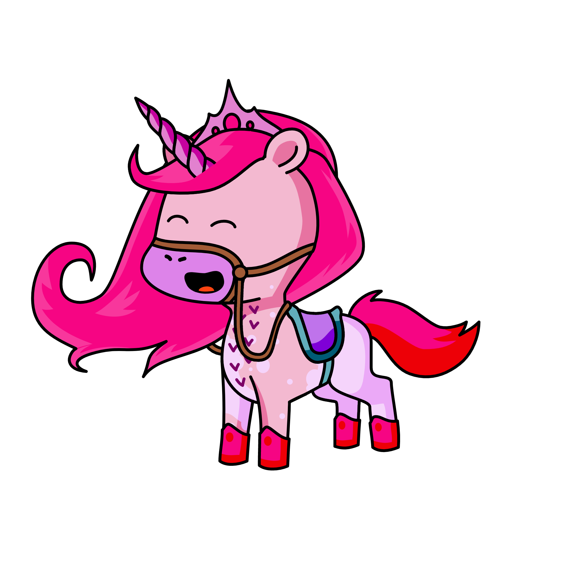 pastel, the unicorn