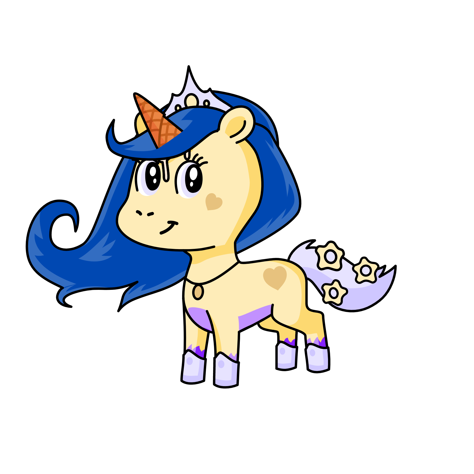 natily, the unicorn