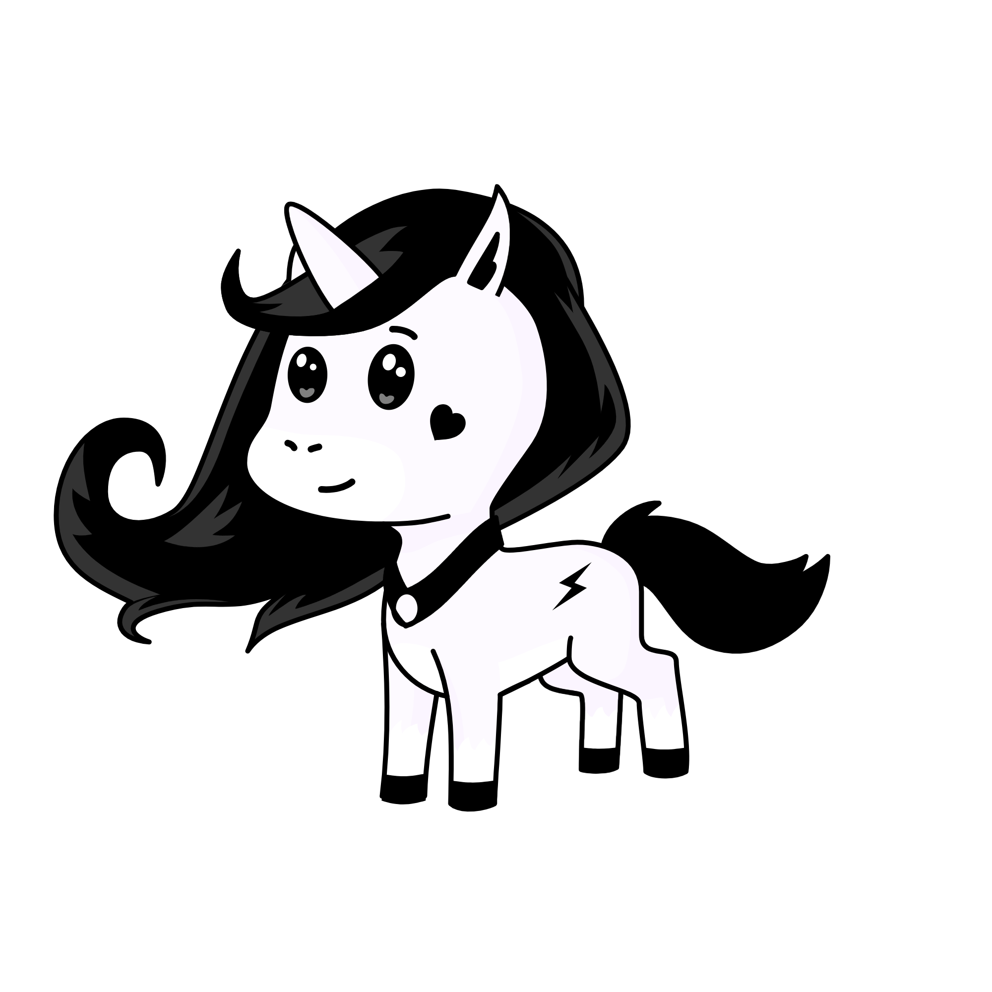   .|:|🖤🌙Moonlight🌙 🖤 |:|., the unicorn