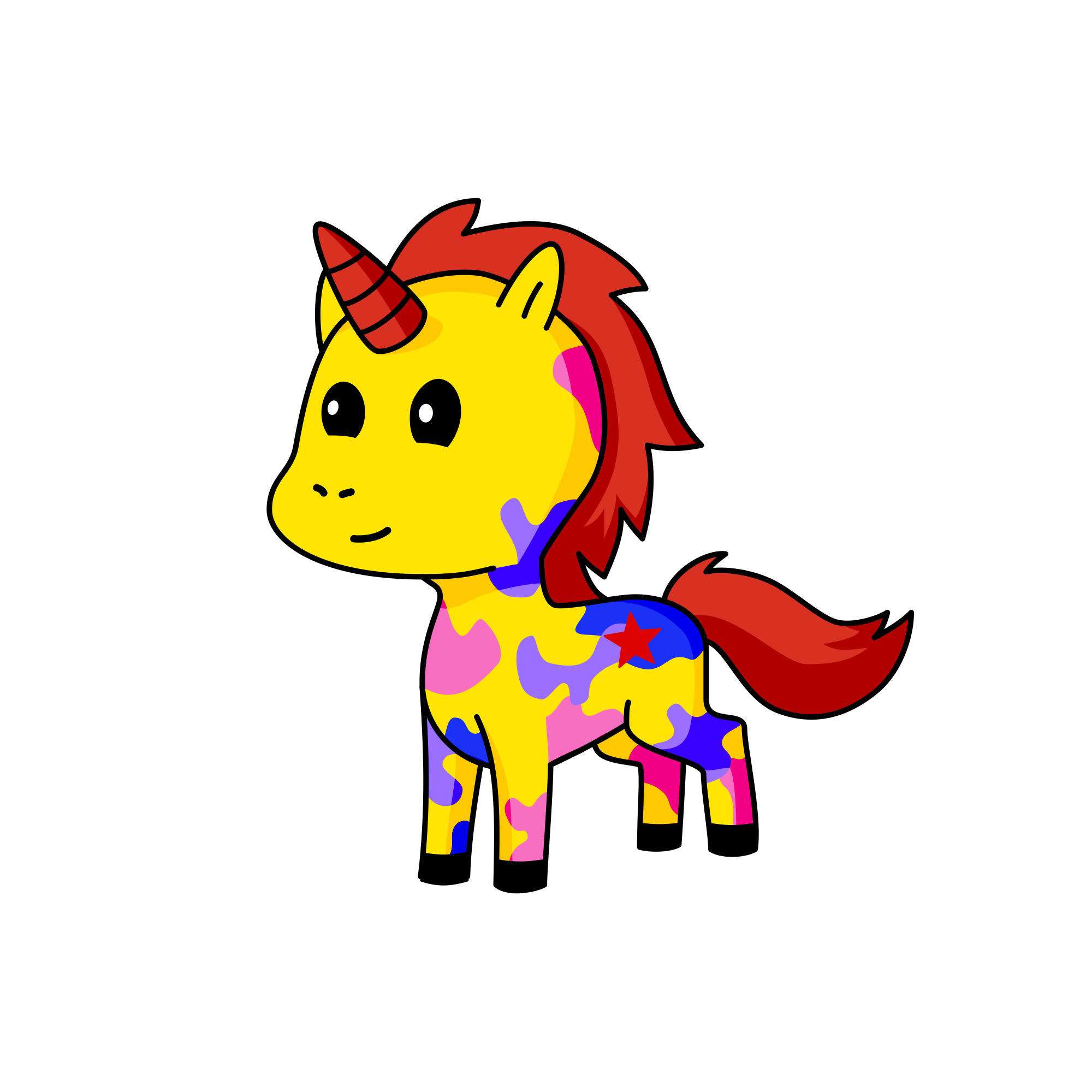 Redy, the unicorn