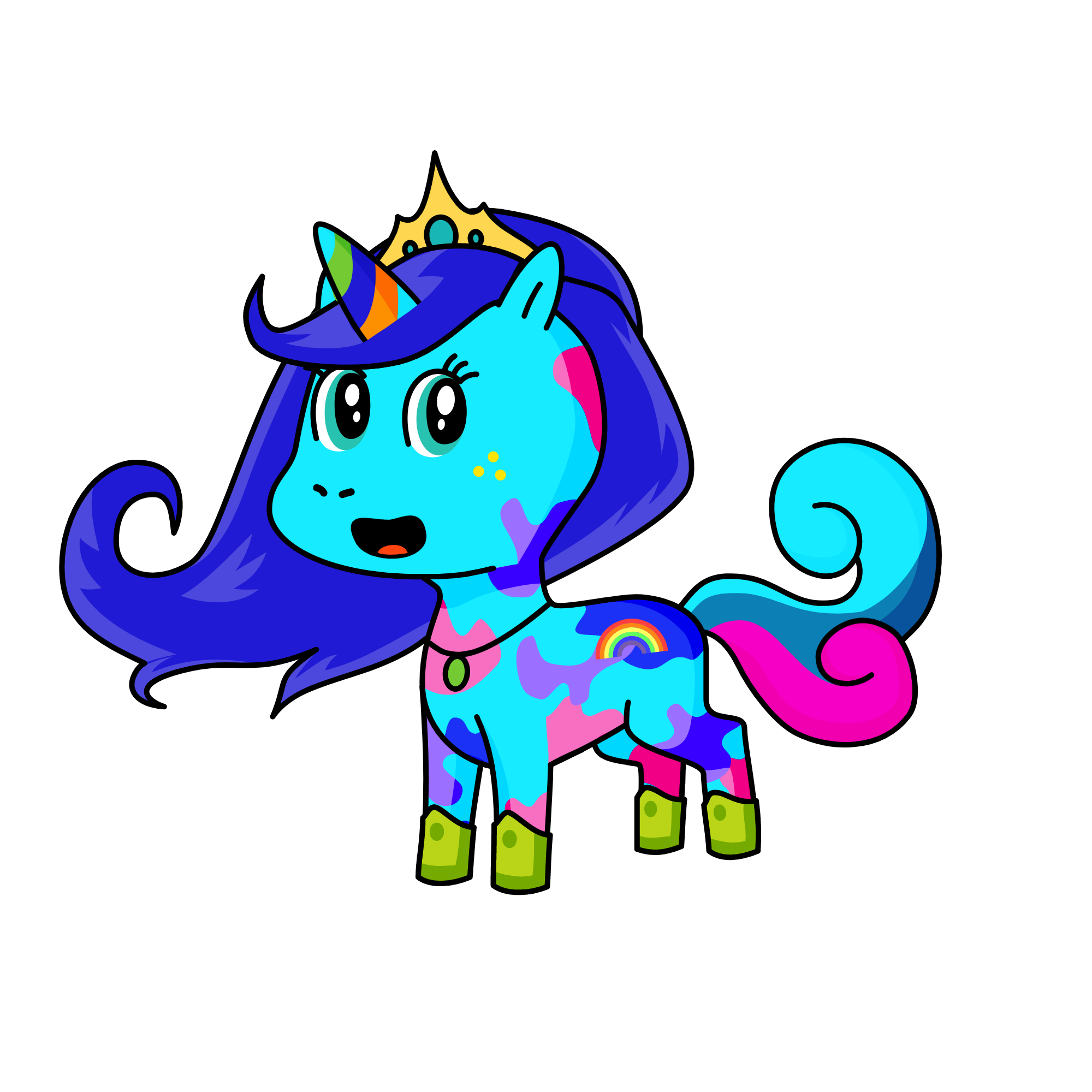 Effendy, the unicorn