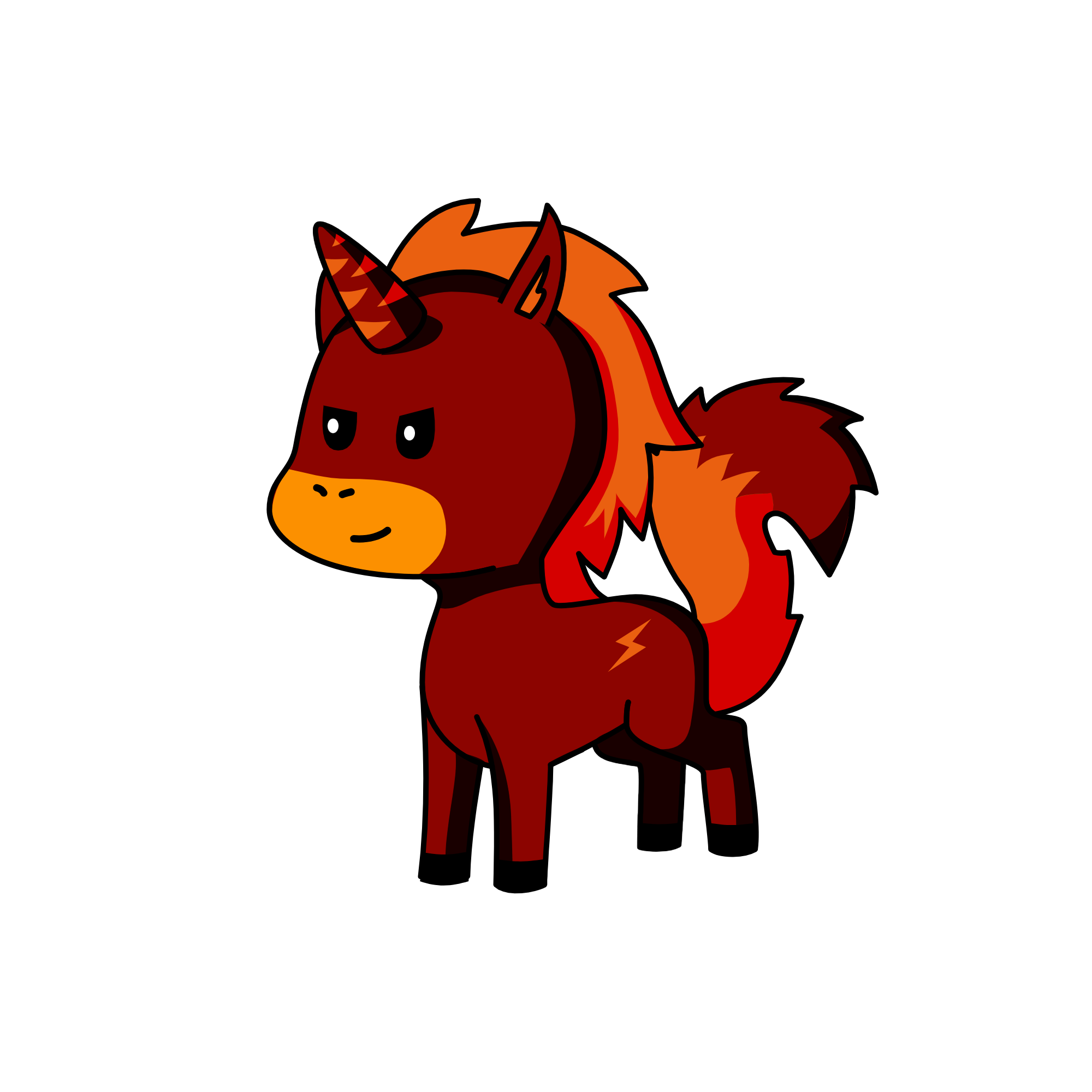 Foxy, the unicorn
