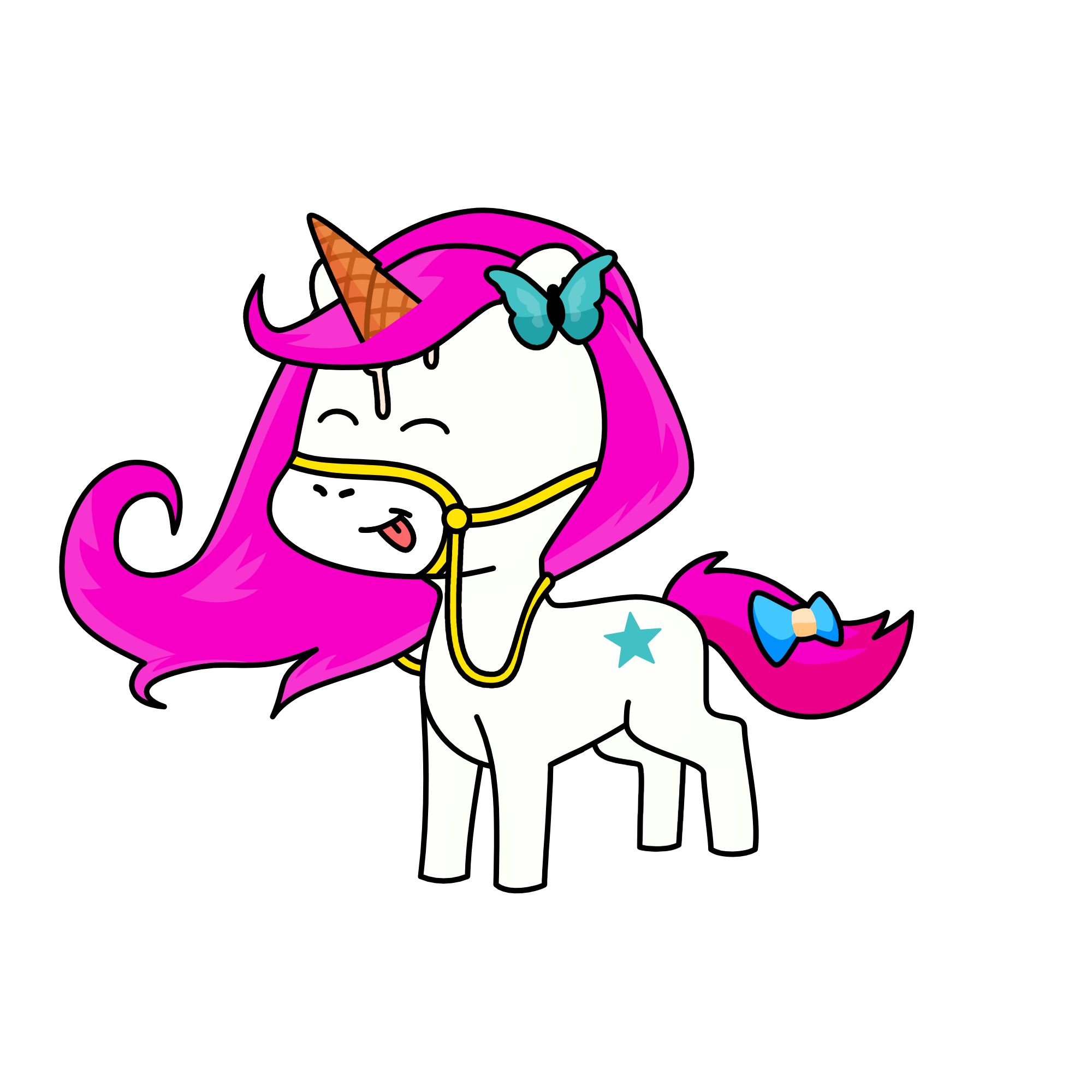 icecream, the unicorn