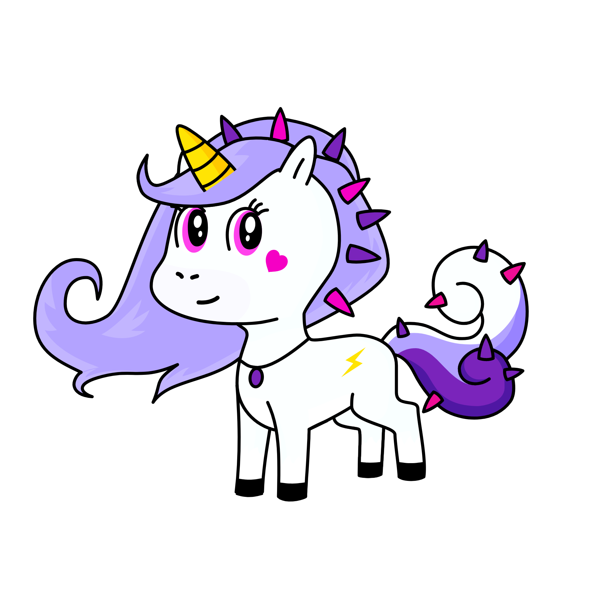 Cotton, the unicorn