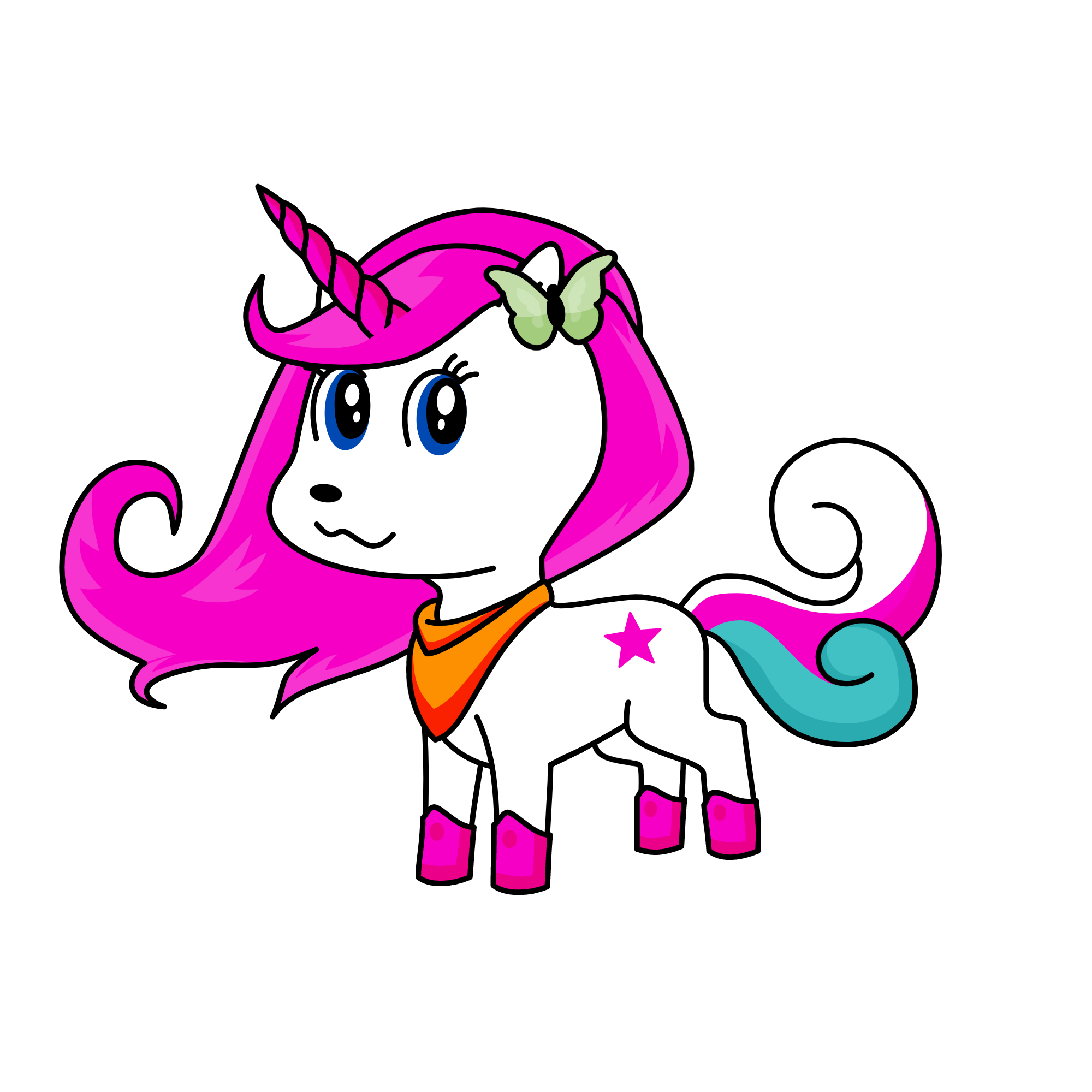 PINKYPIE, the unicorn