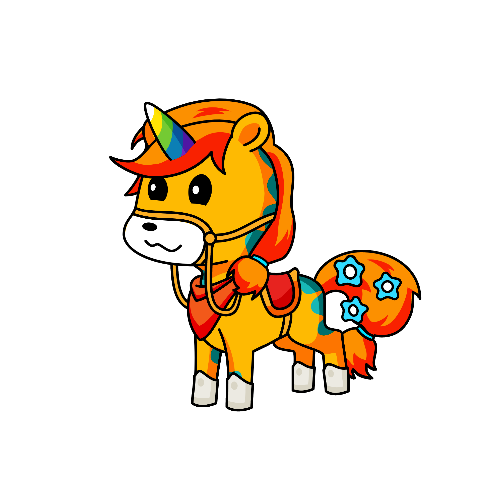 LUKY, the unicorn