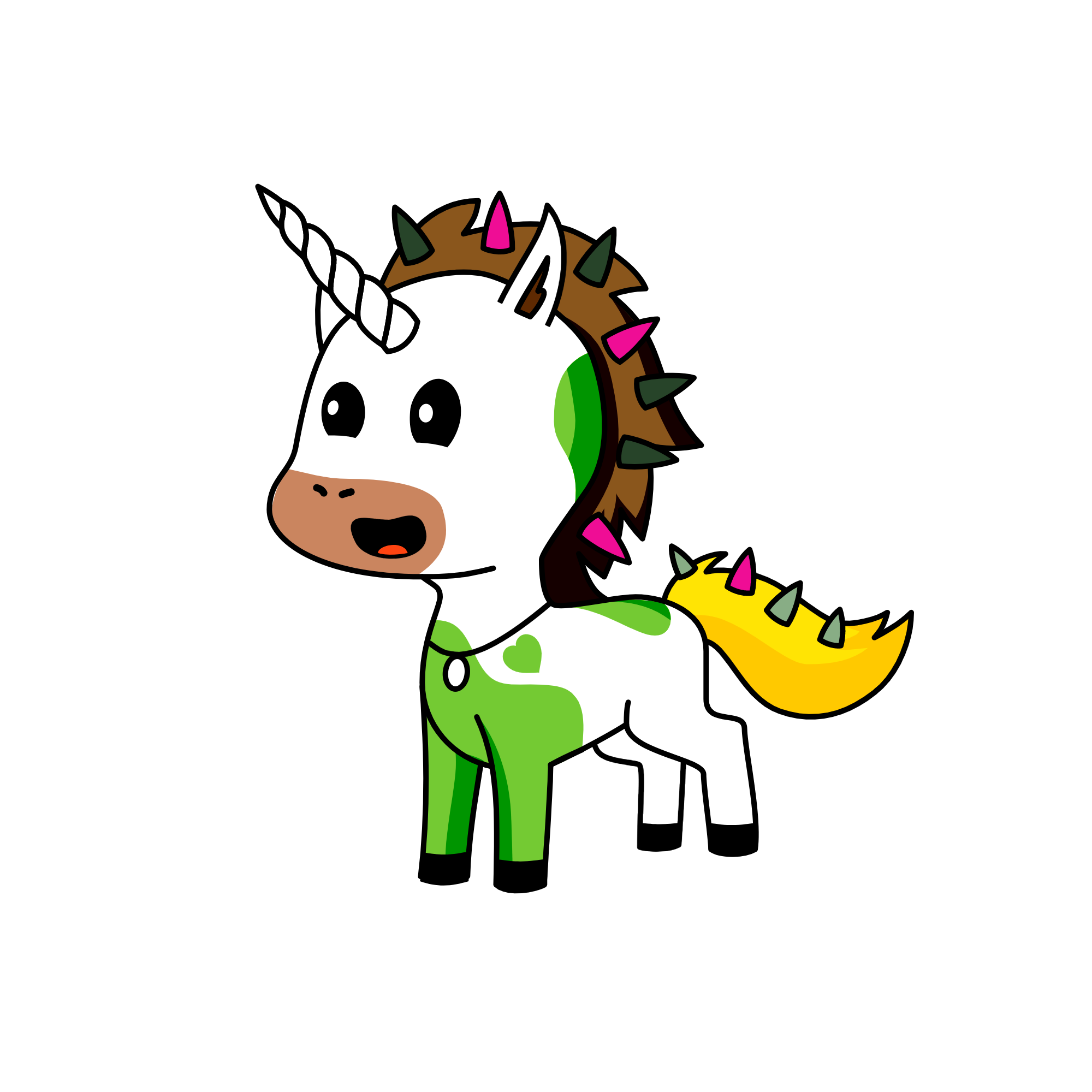 oiyhfxz   H   anbhfc  rtgf, the unicorn