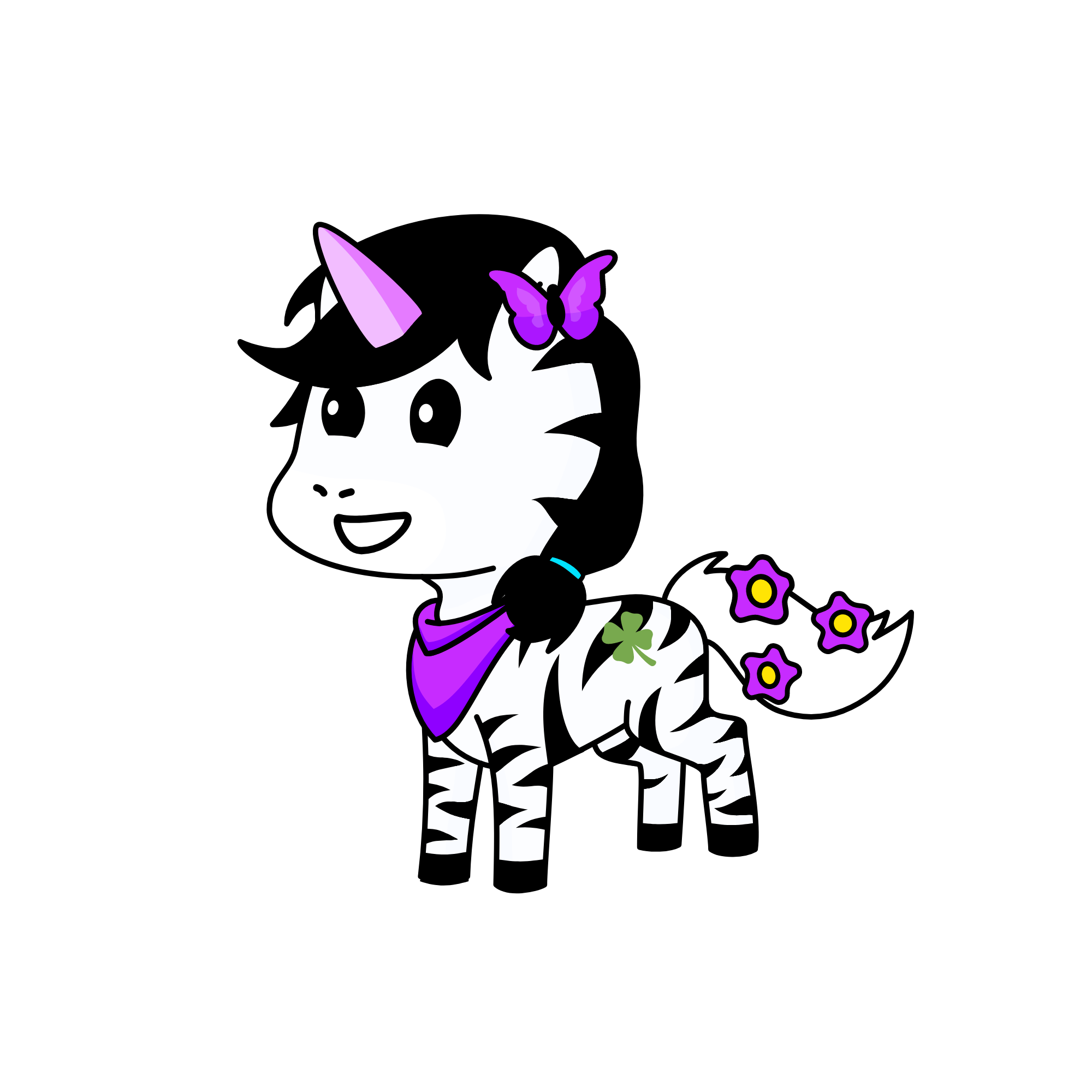 Zee, the unicorn
