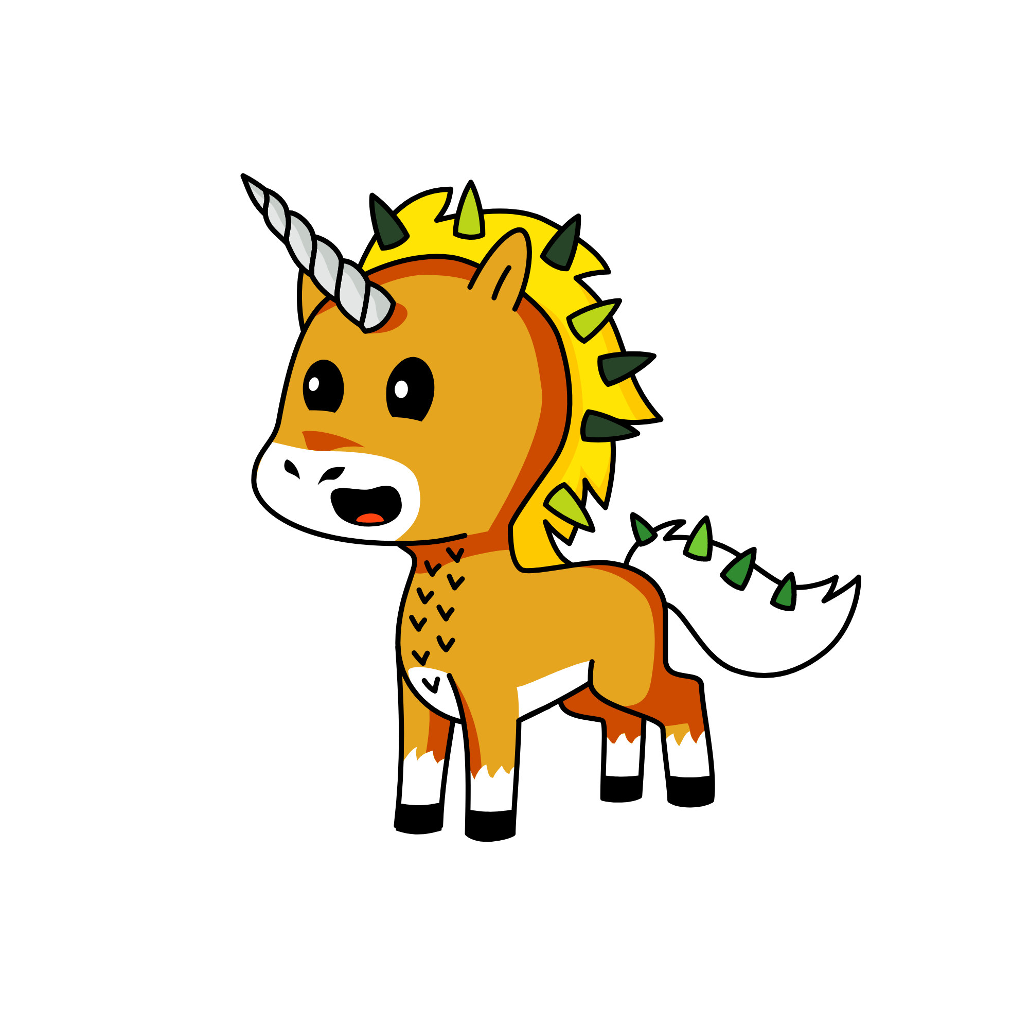 Pony, the unicorn