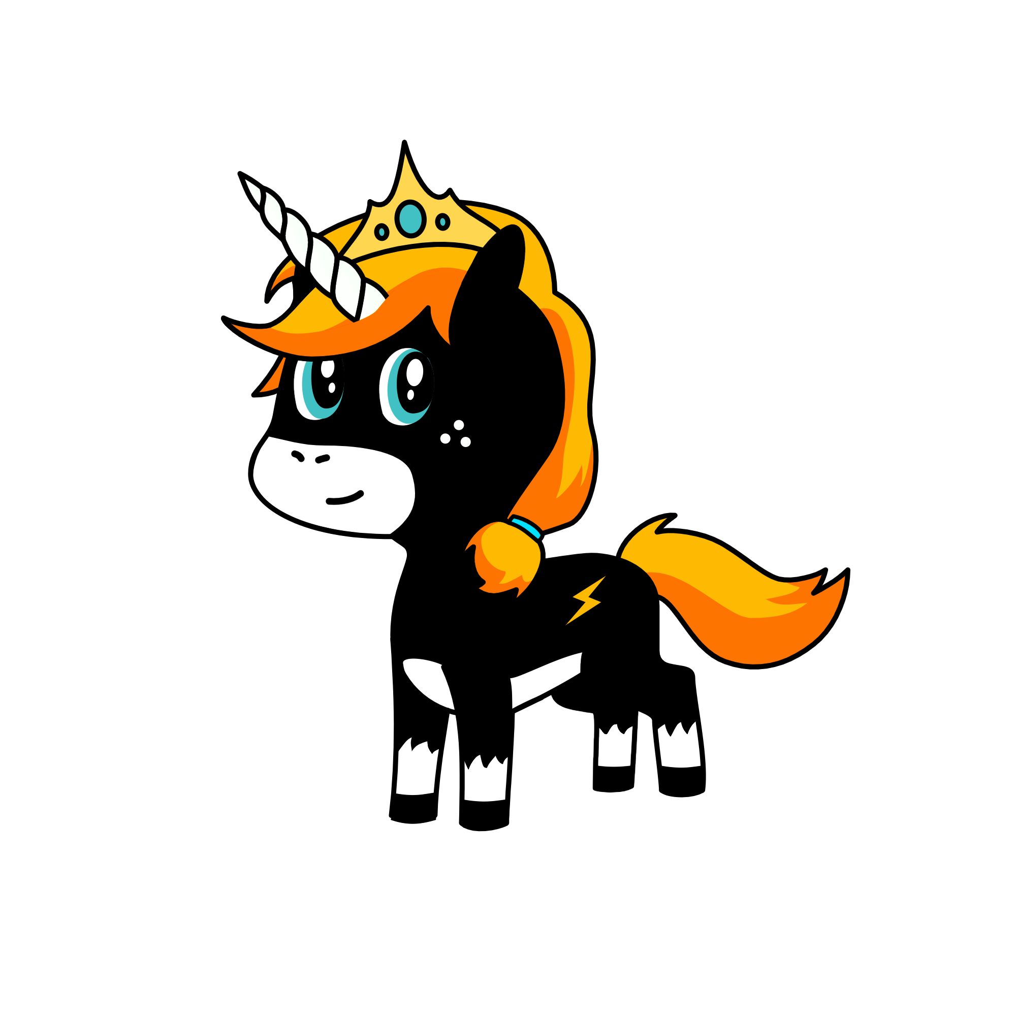Scarlett, the unicorn
