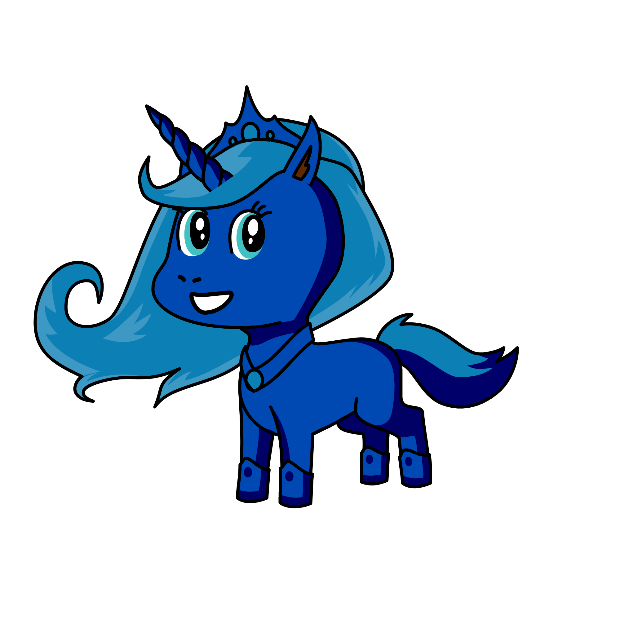 Luna, the unicorn