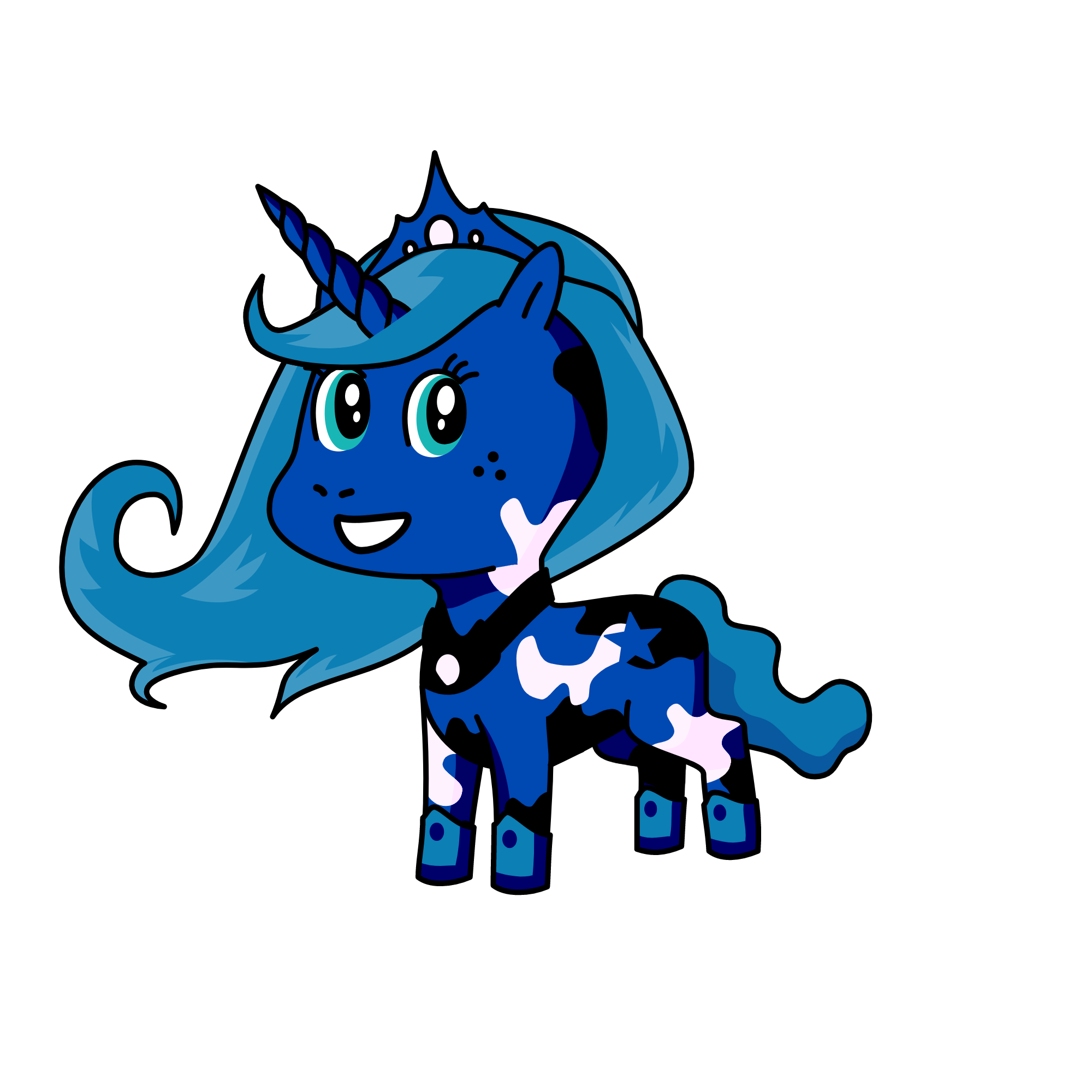 Luna, the unicorn