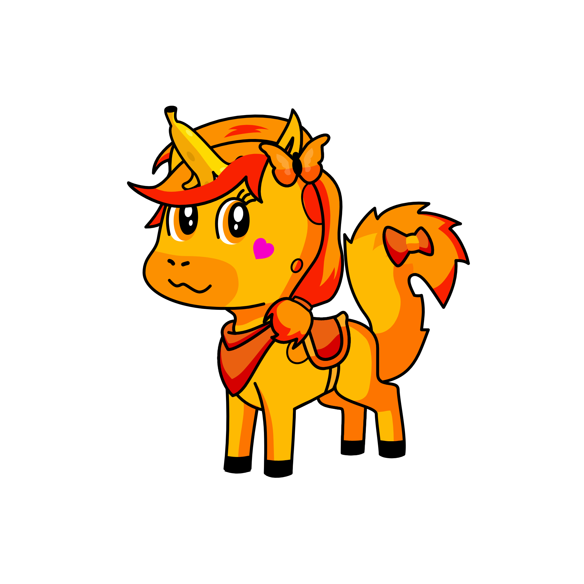 orrrrange, the unicorn
