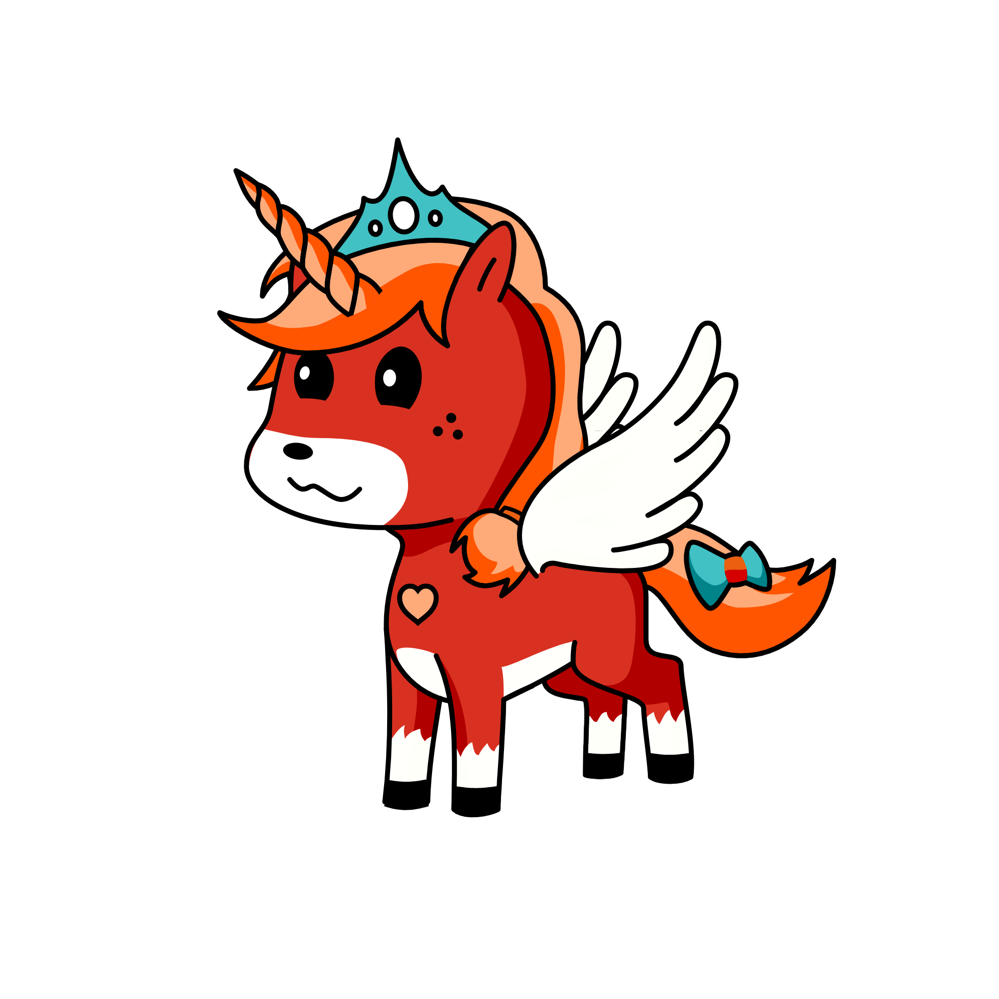 Dreamy, the unicorn