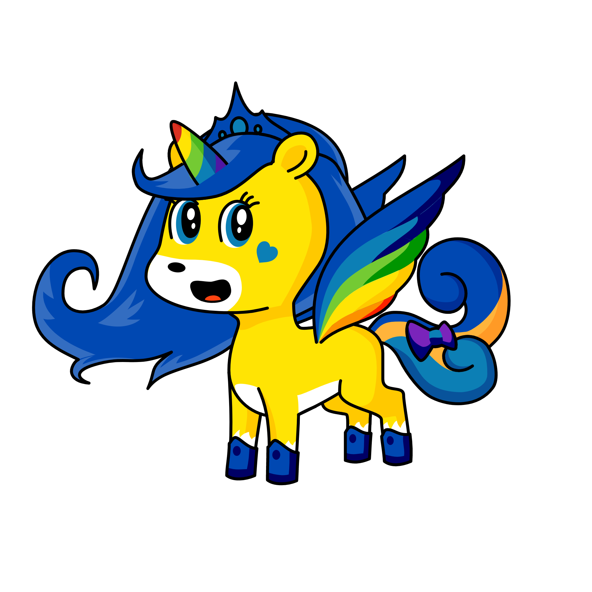Lunita, the unicorn