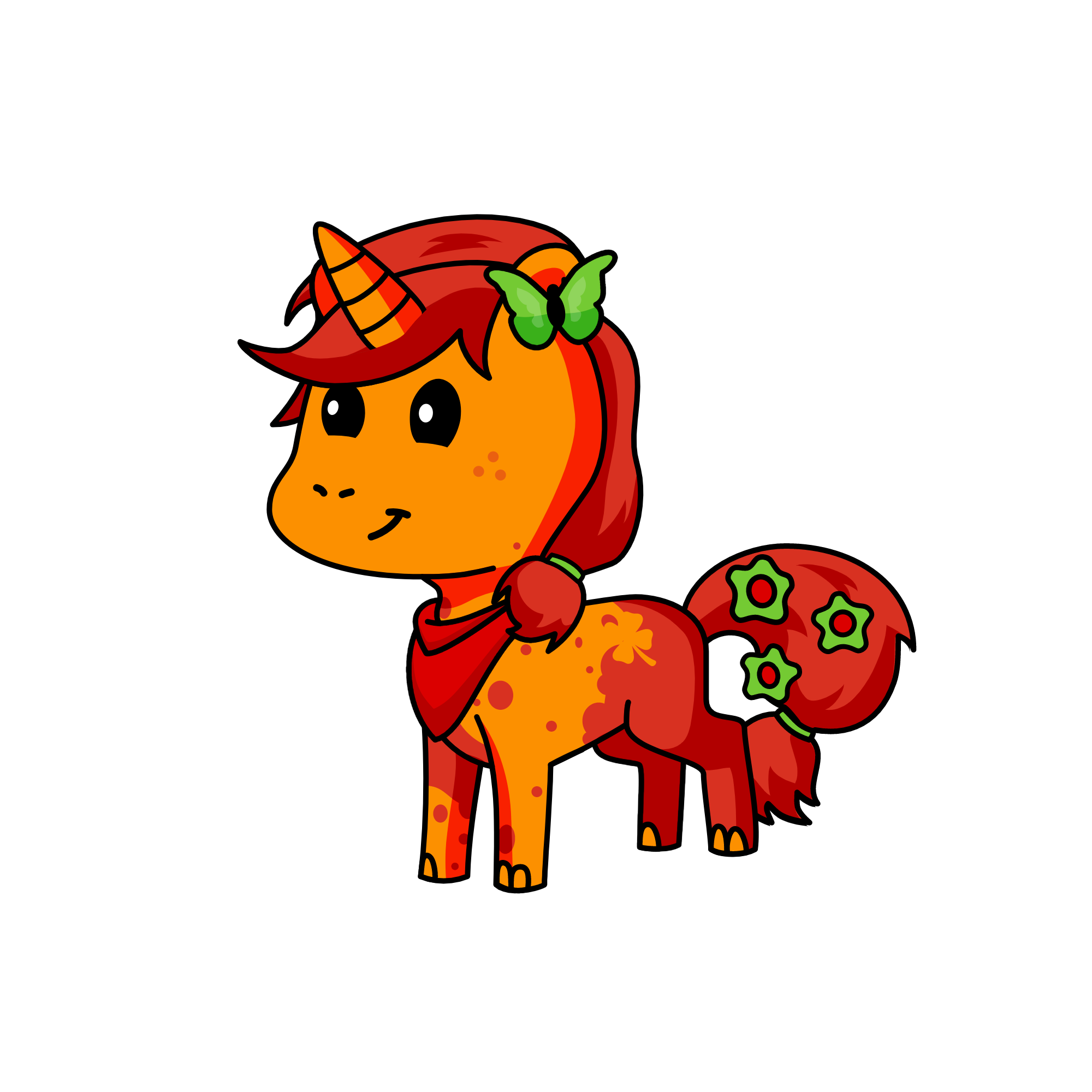 Candy, the unicorn