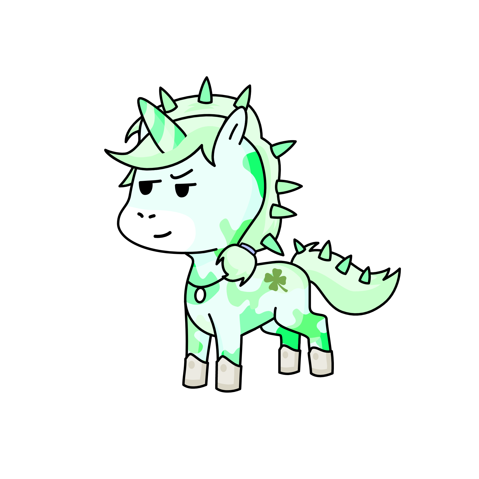 minty, the unicorn