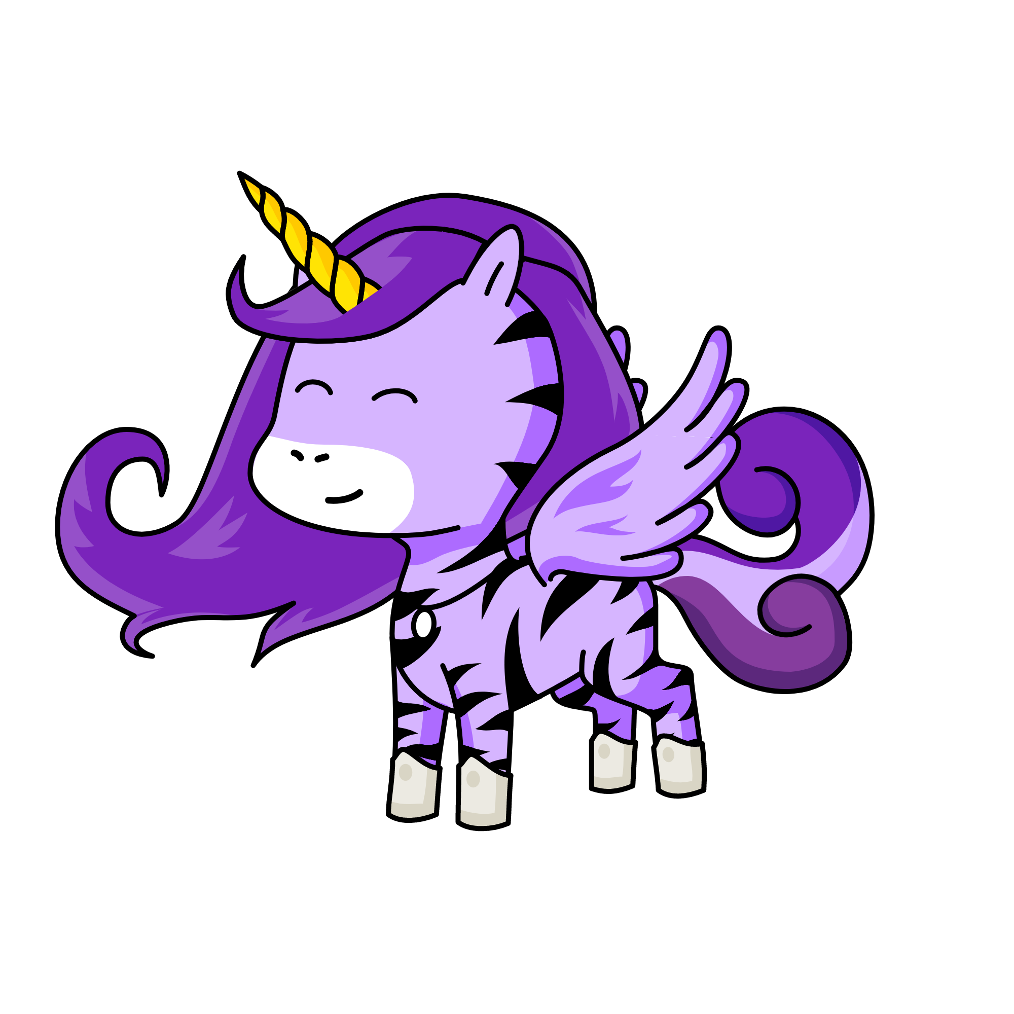 wings, the unicorn