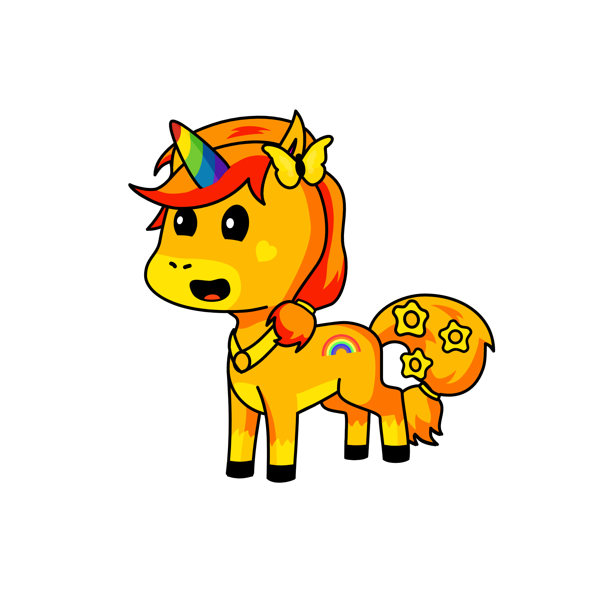 Tia Pepa, the unicorn