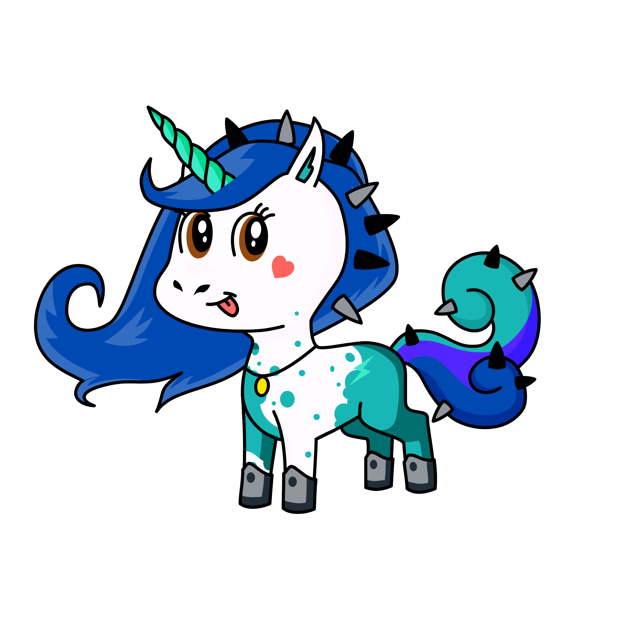 Dark Soul, the unicorn