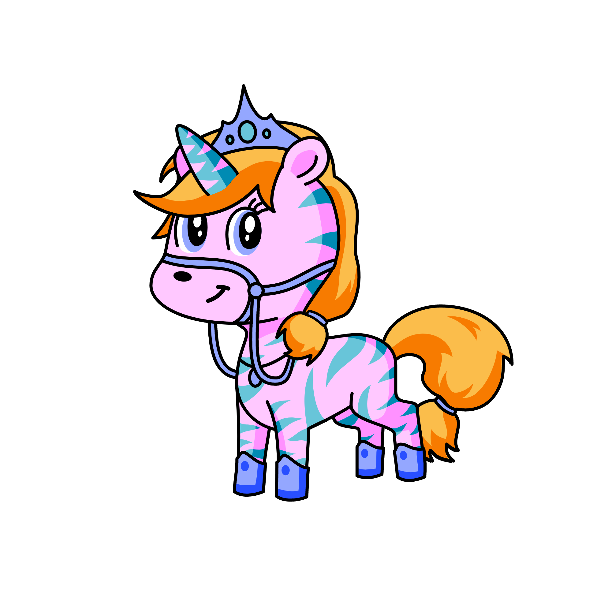 Dawn, the unicorn