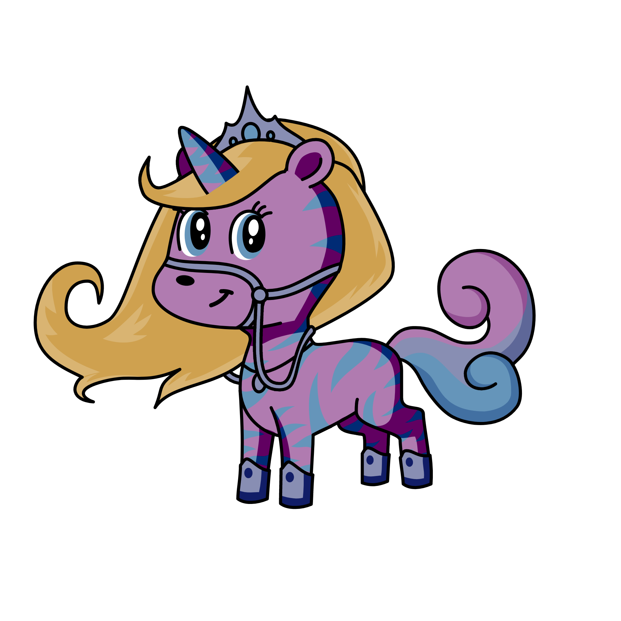 Dusk, the unicorn
