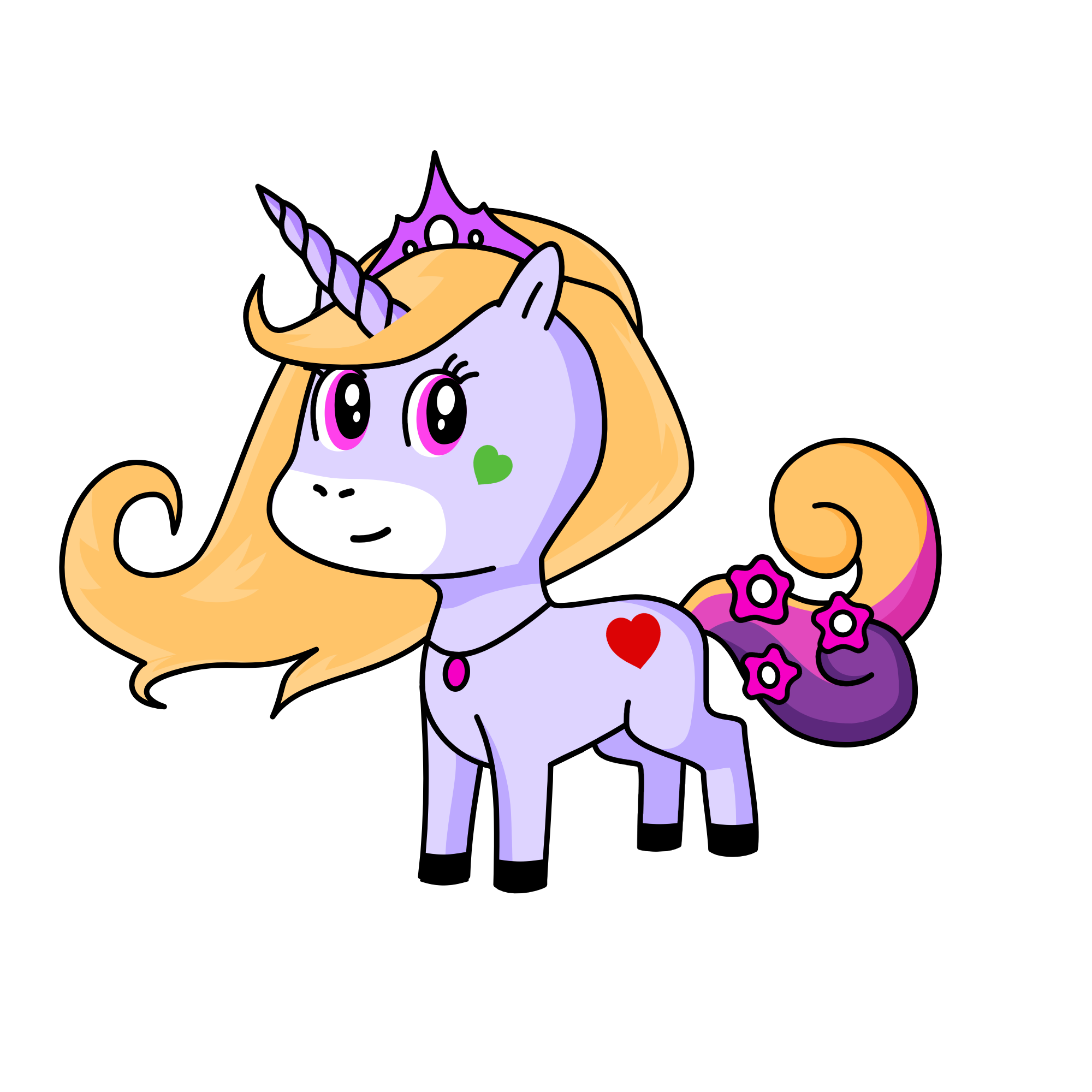 Anna , the unicorn