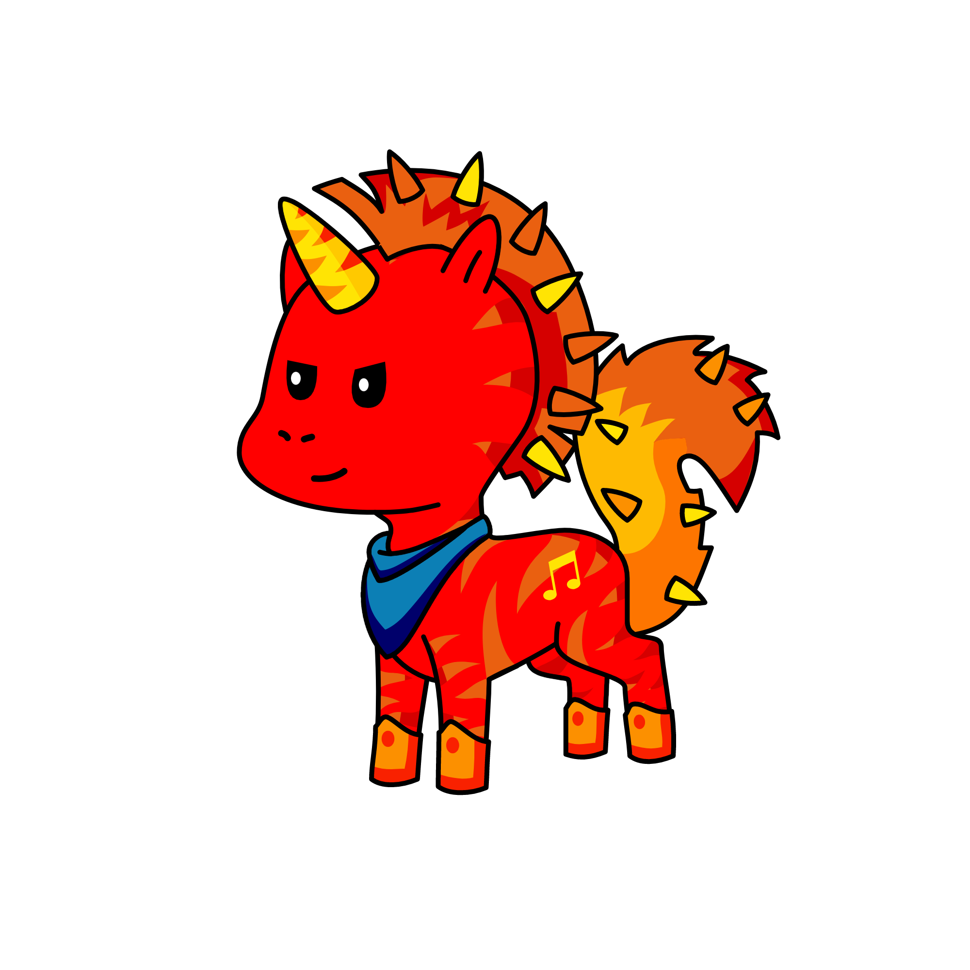 Peñe, the unicorn