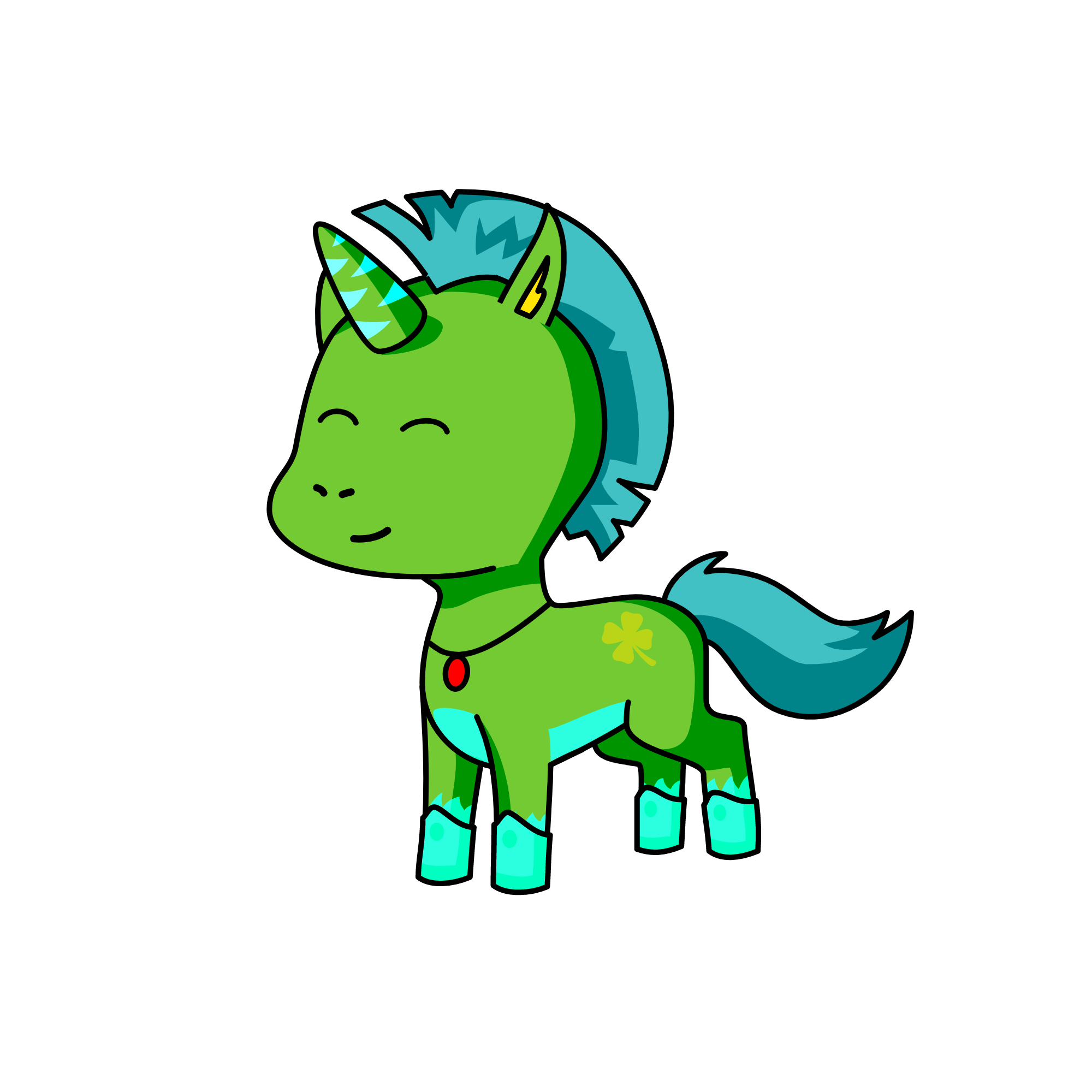 Rebel, the unicorn