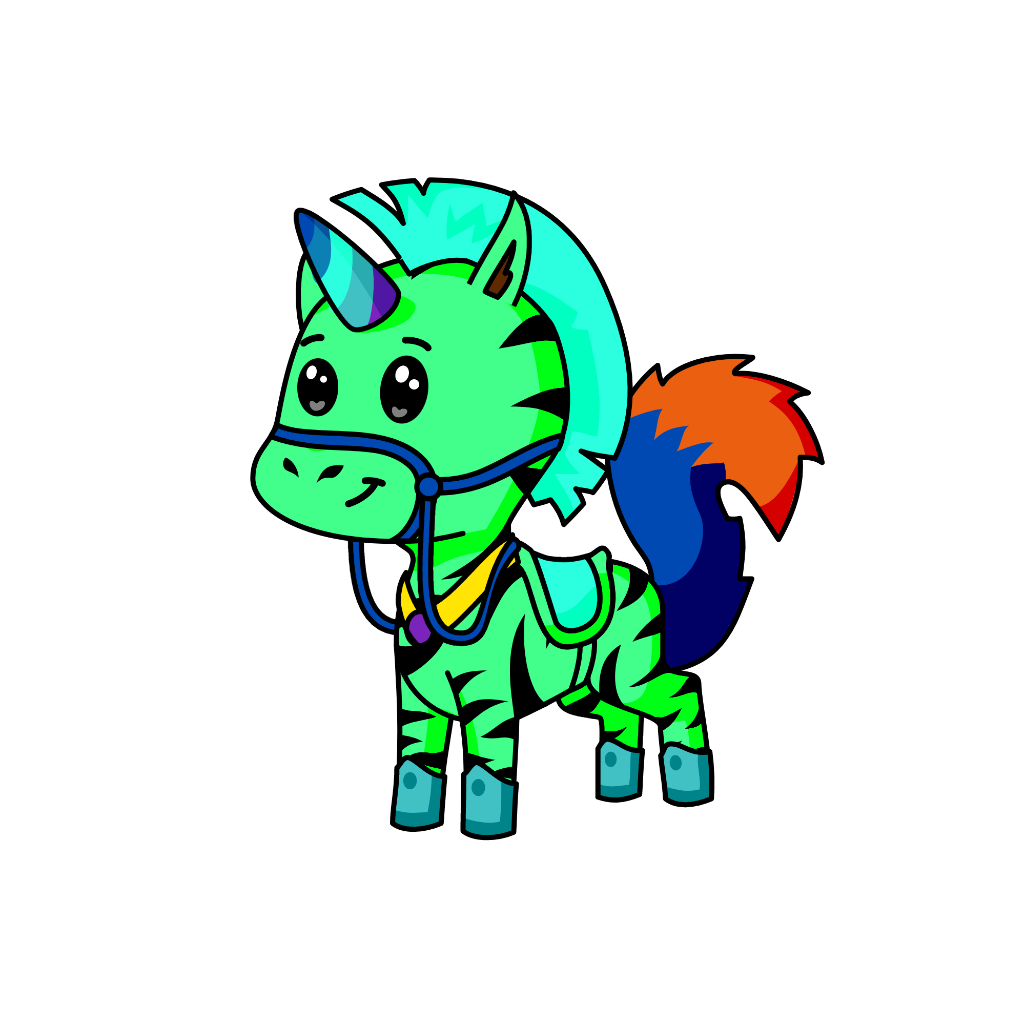 Gueso, the unicorn