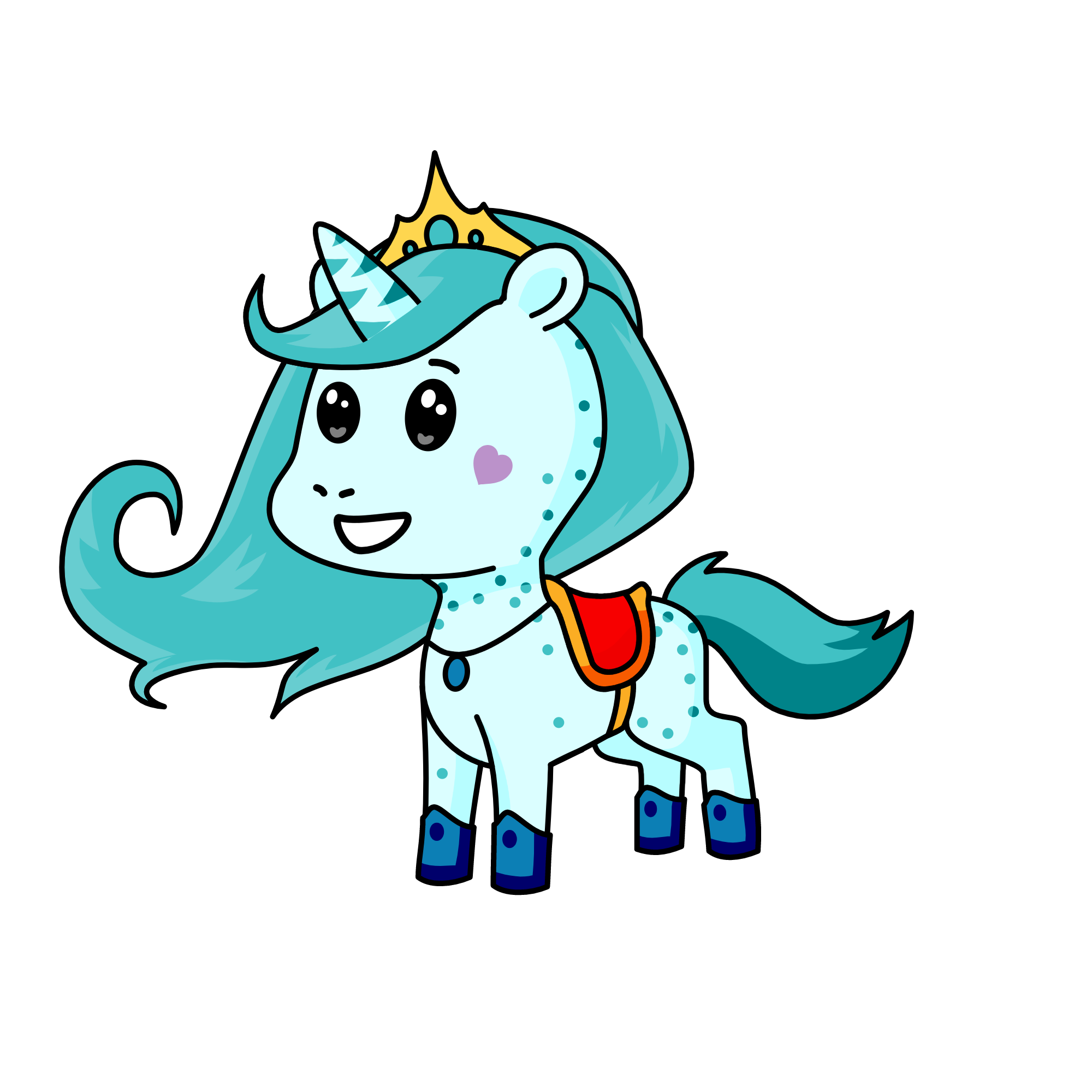 Sky, the unicorn