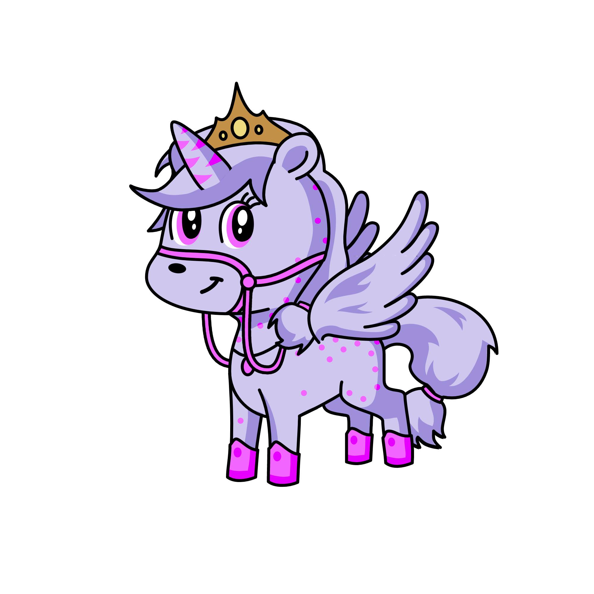 Happy Birthday, the unicorn