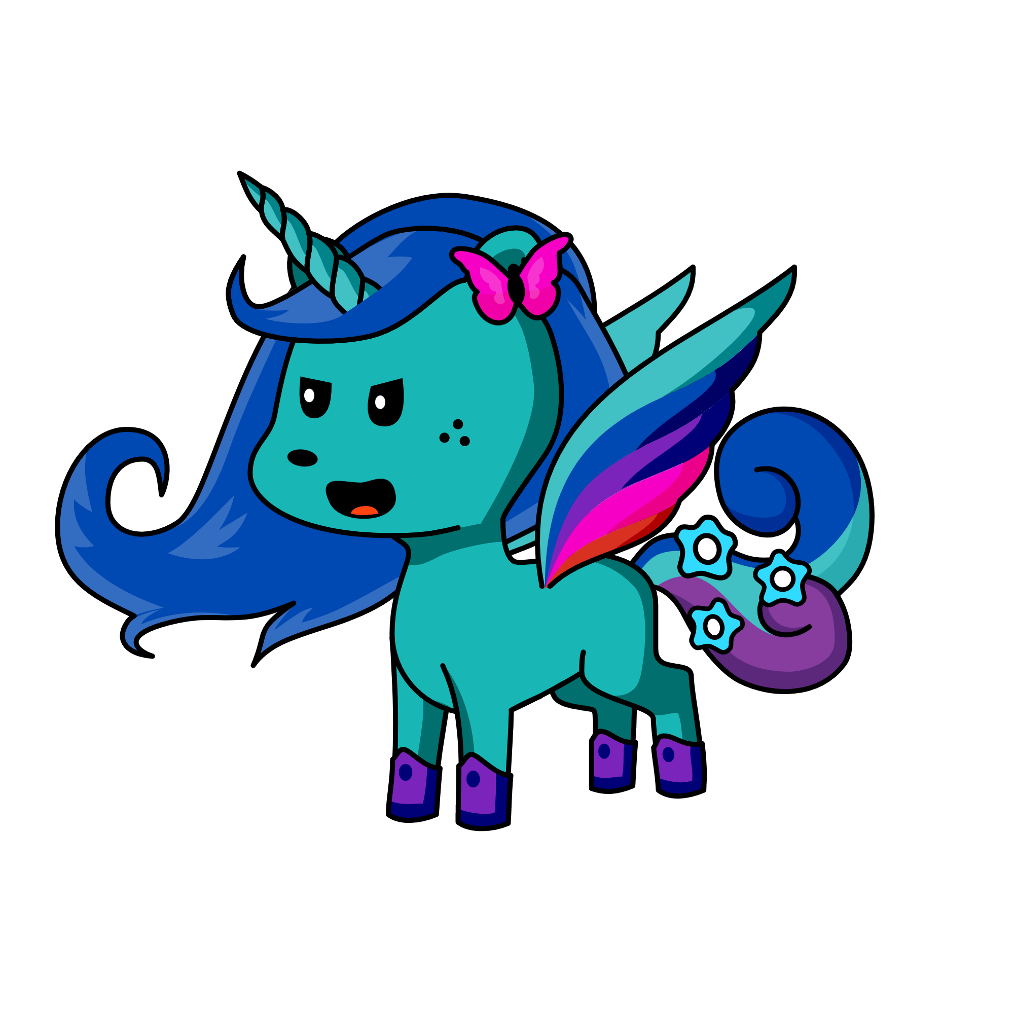 Aquarius, the unicorn