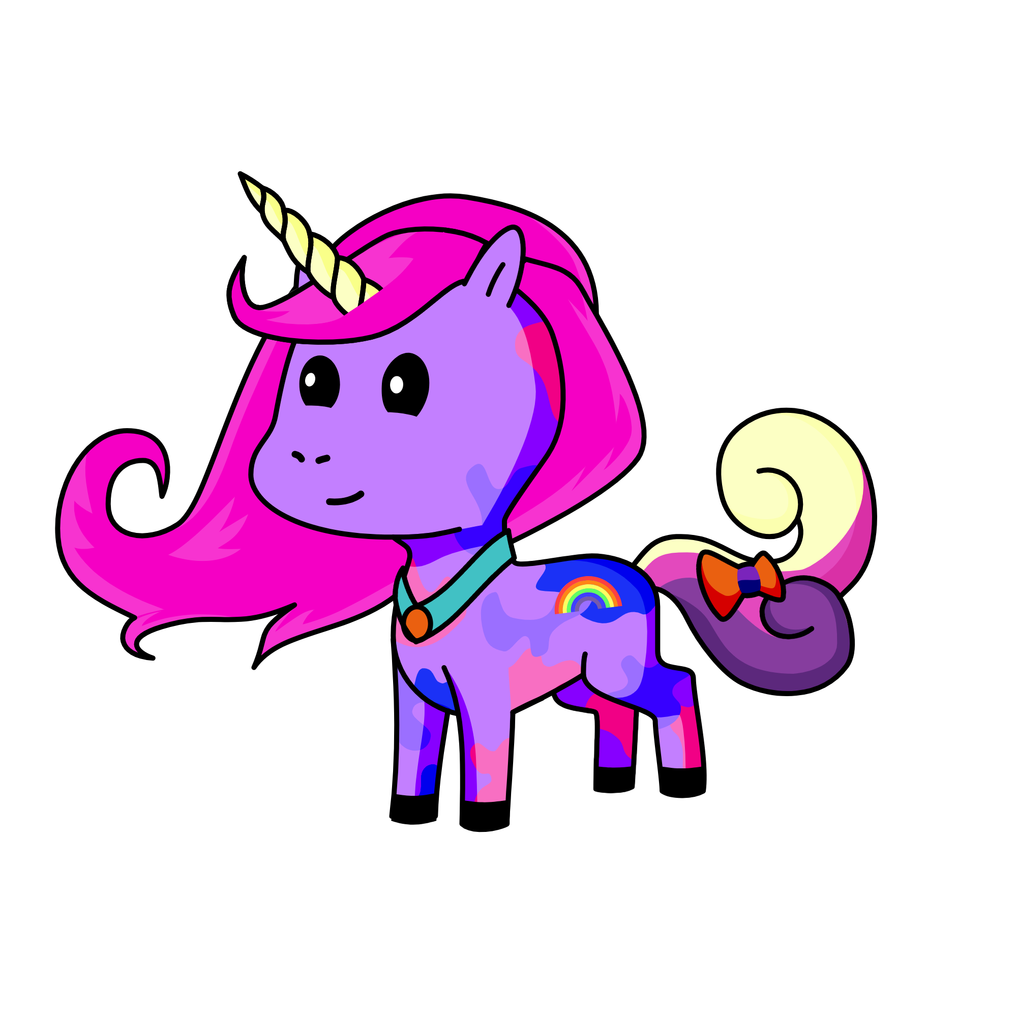 Butterfly Glory, the unicorn