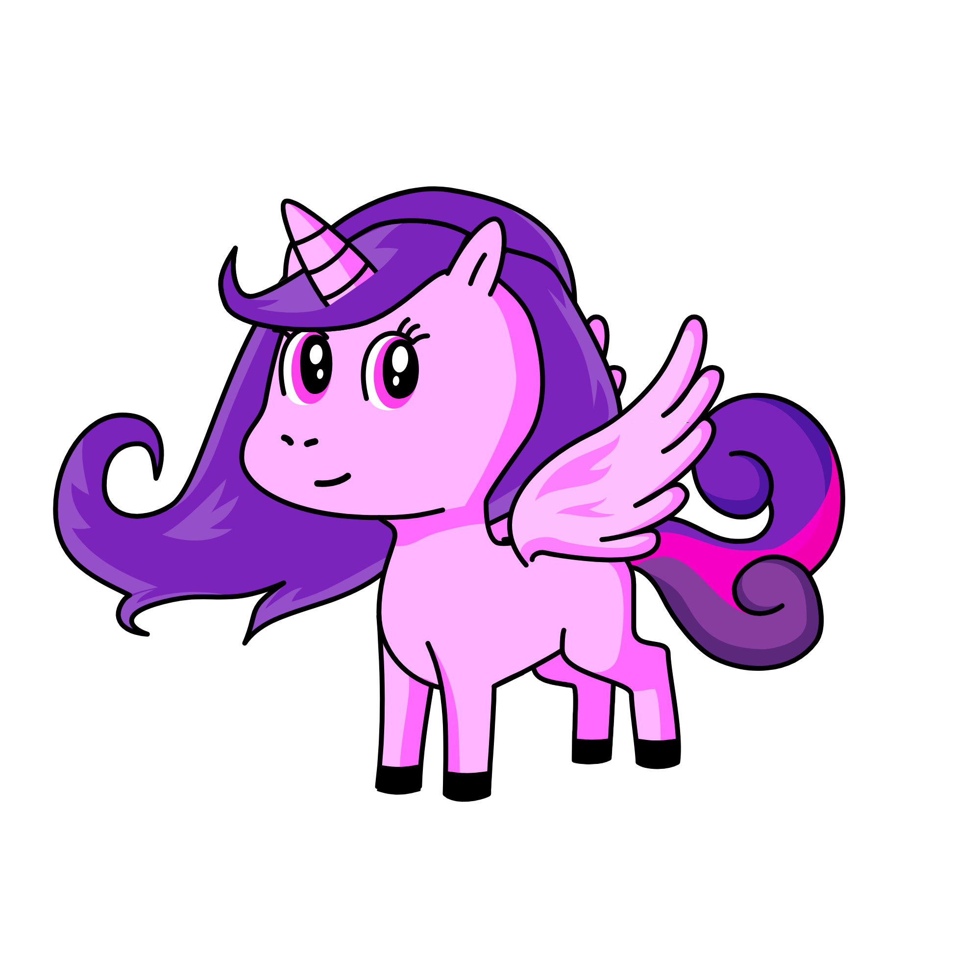 Pipp petals, the unicorn