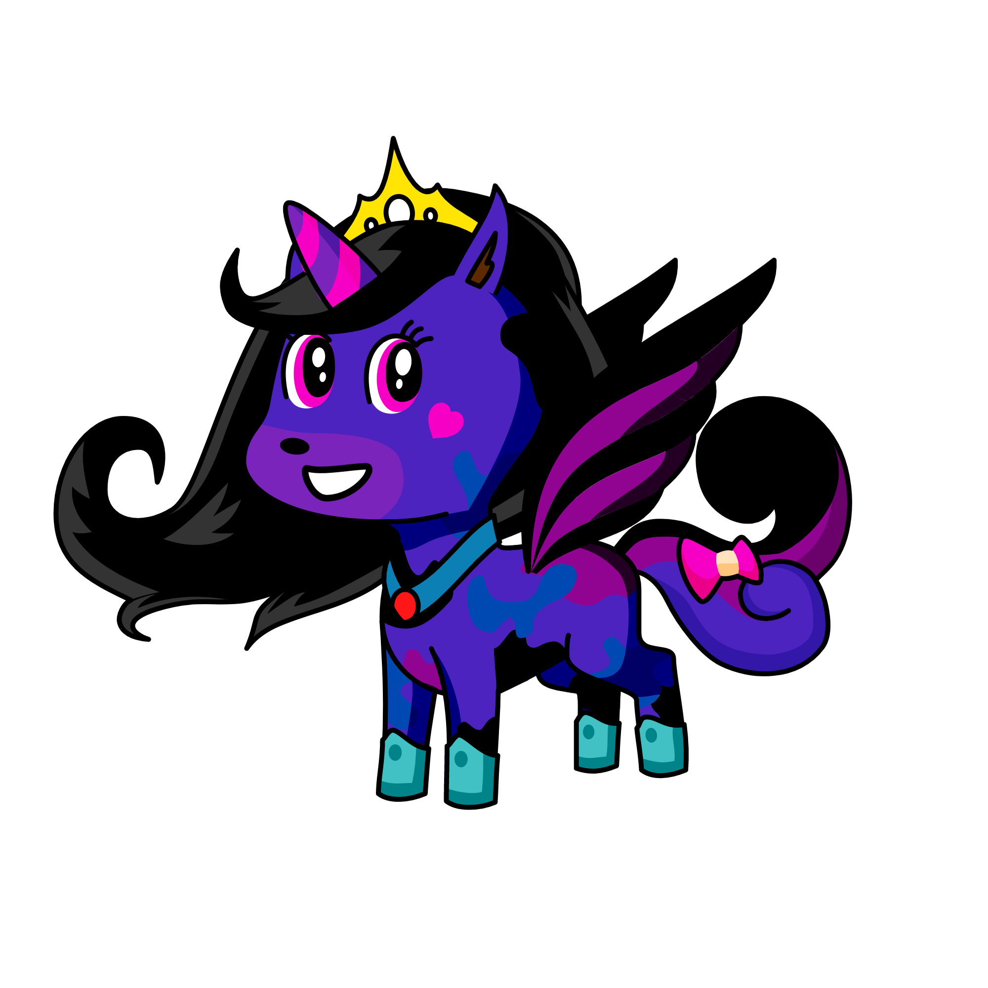 Darkorn, the unicorn