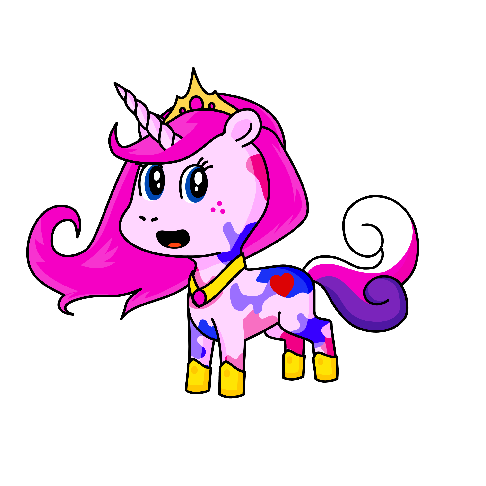 joly, the unicorn