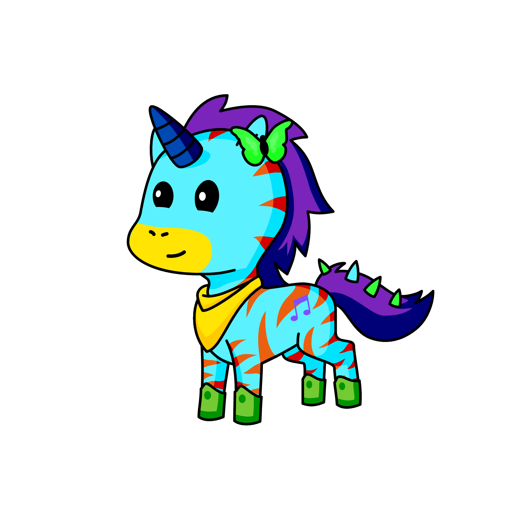 Rame, the unicorn