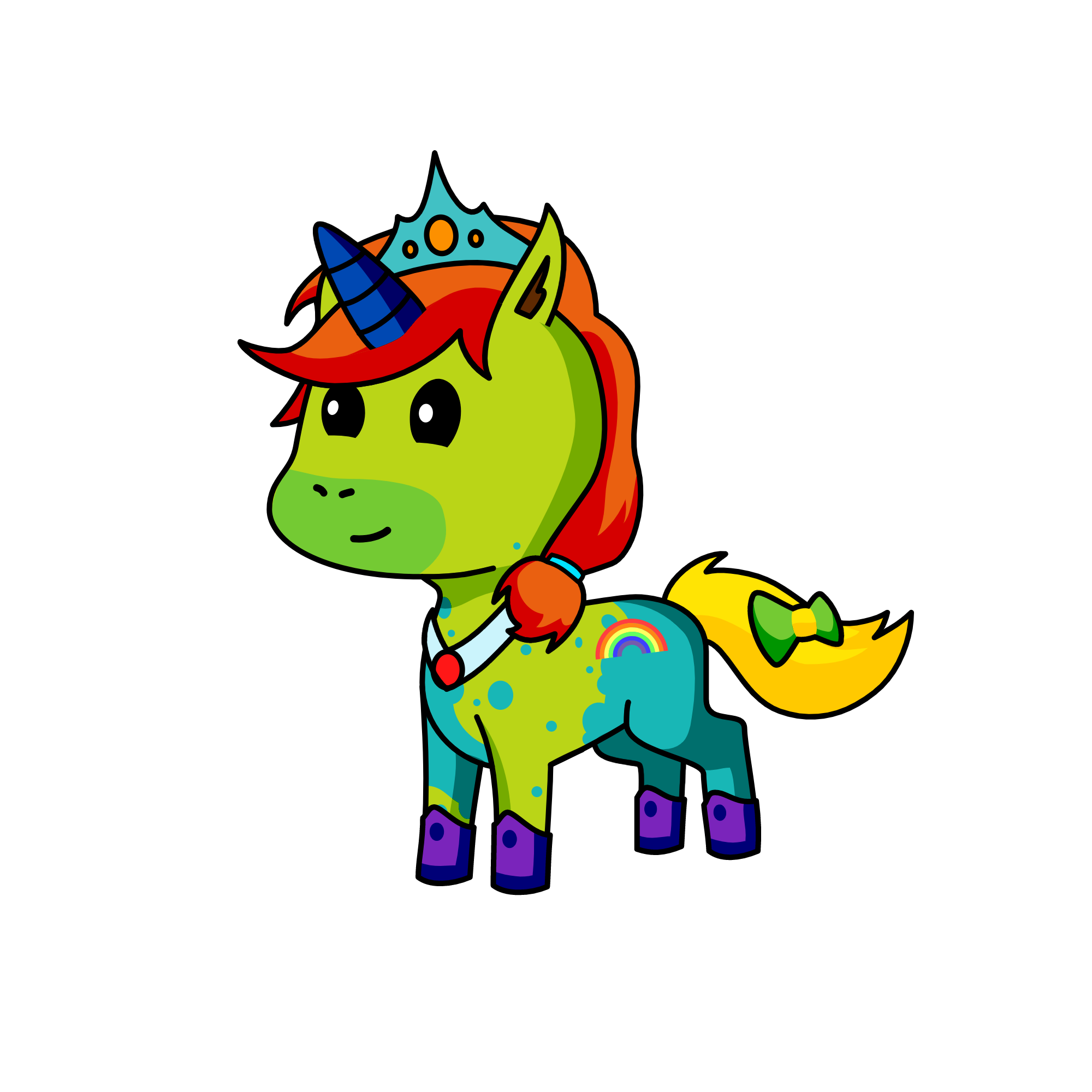 Lap, the unicorn
