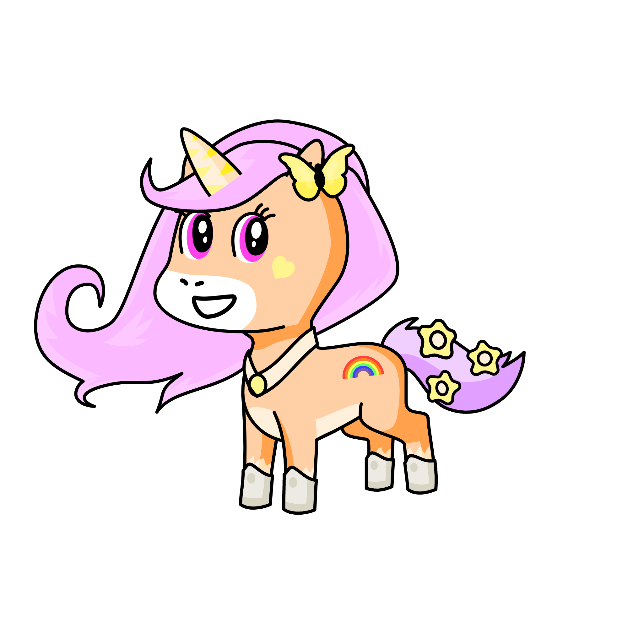 NiNi, the unicorn