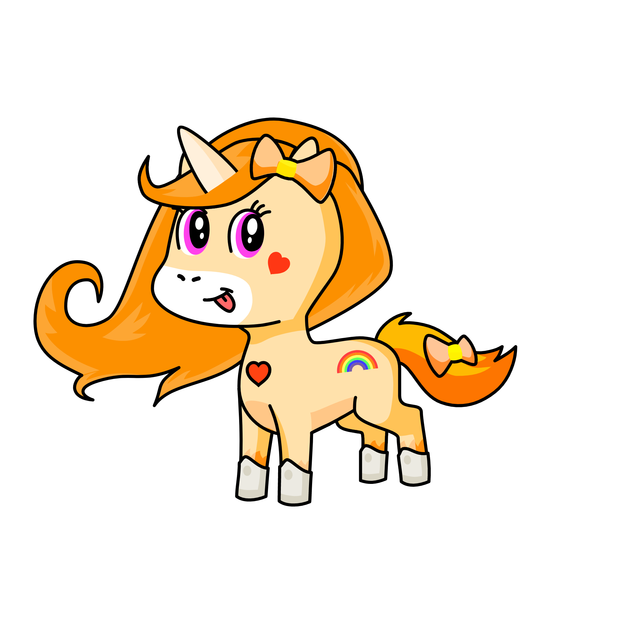 Unina, the unicorn