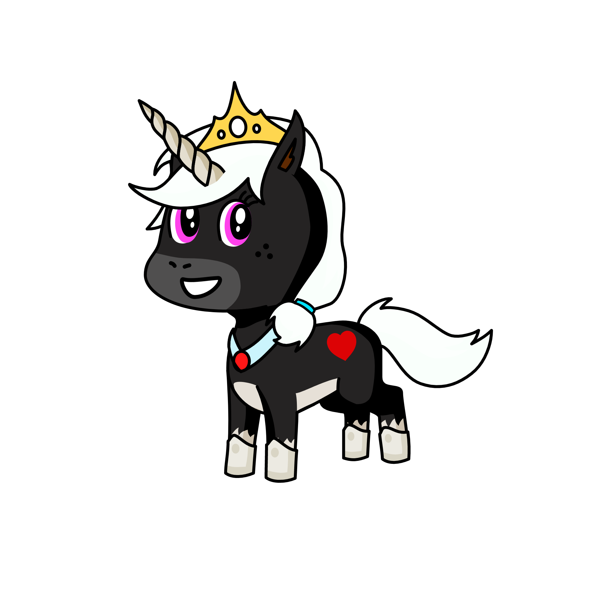 Whiteout, the unicorn