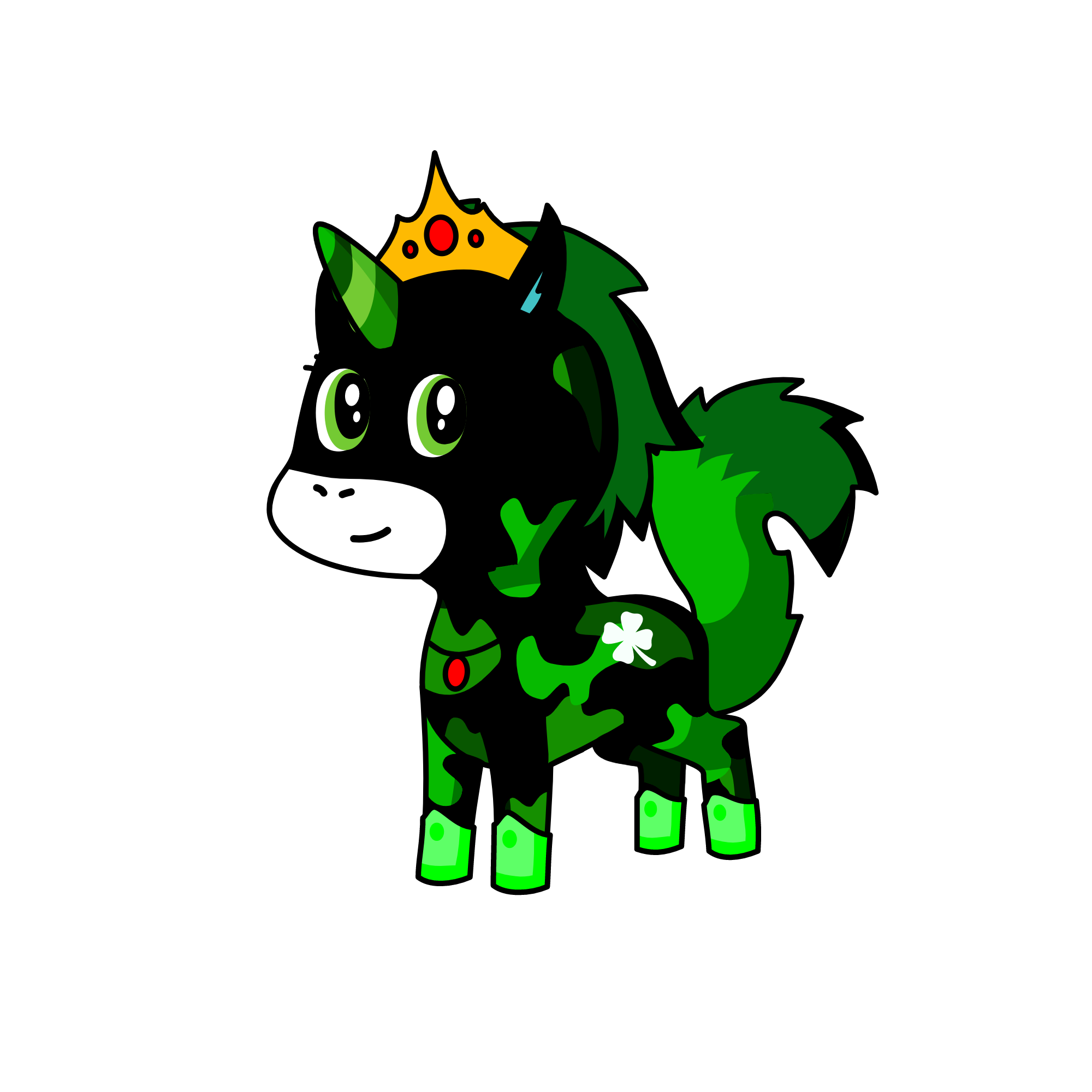 Mars, the unicorn