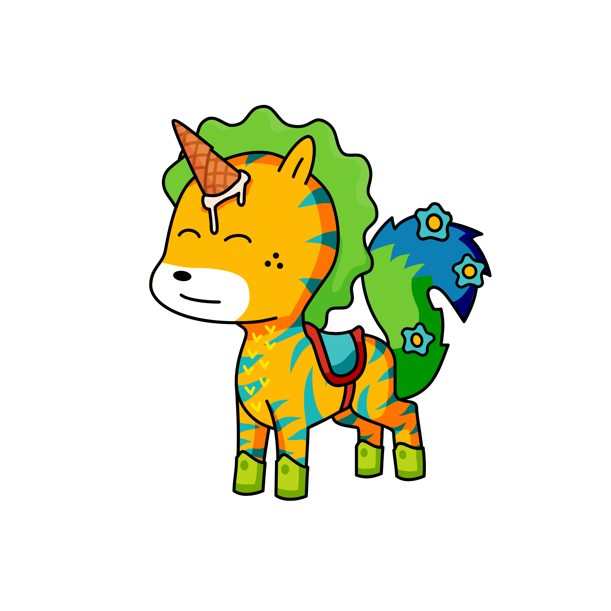 Ela, the unicorn