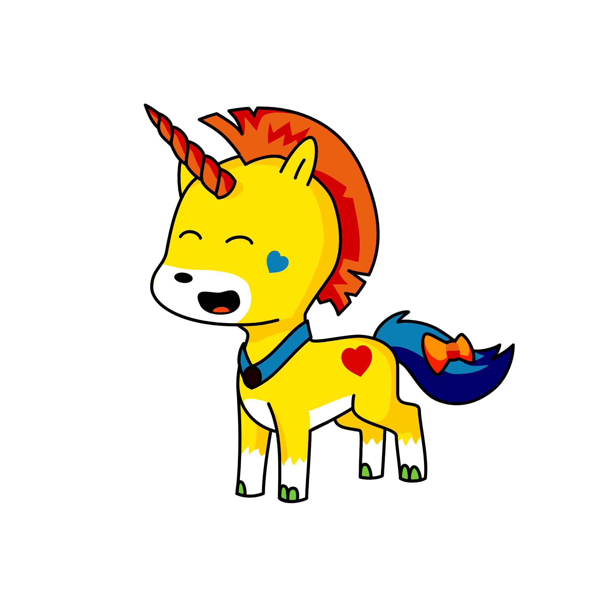 Ran, the unicorn