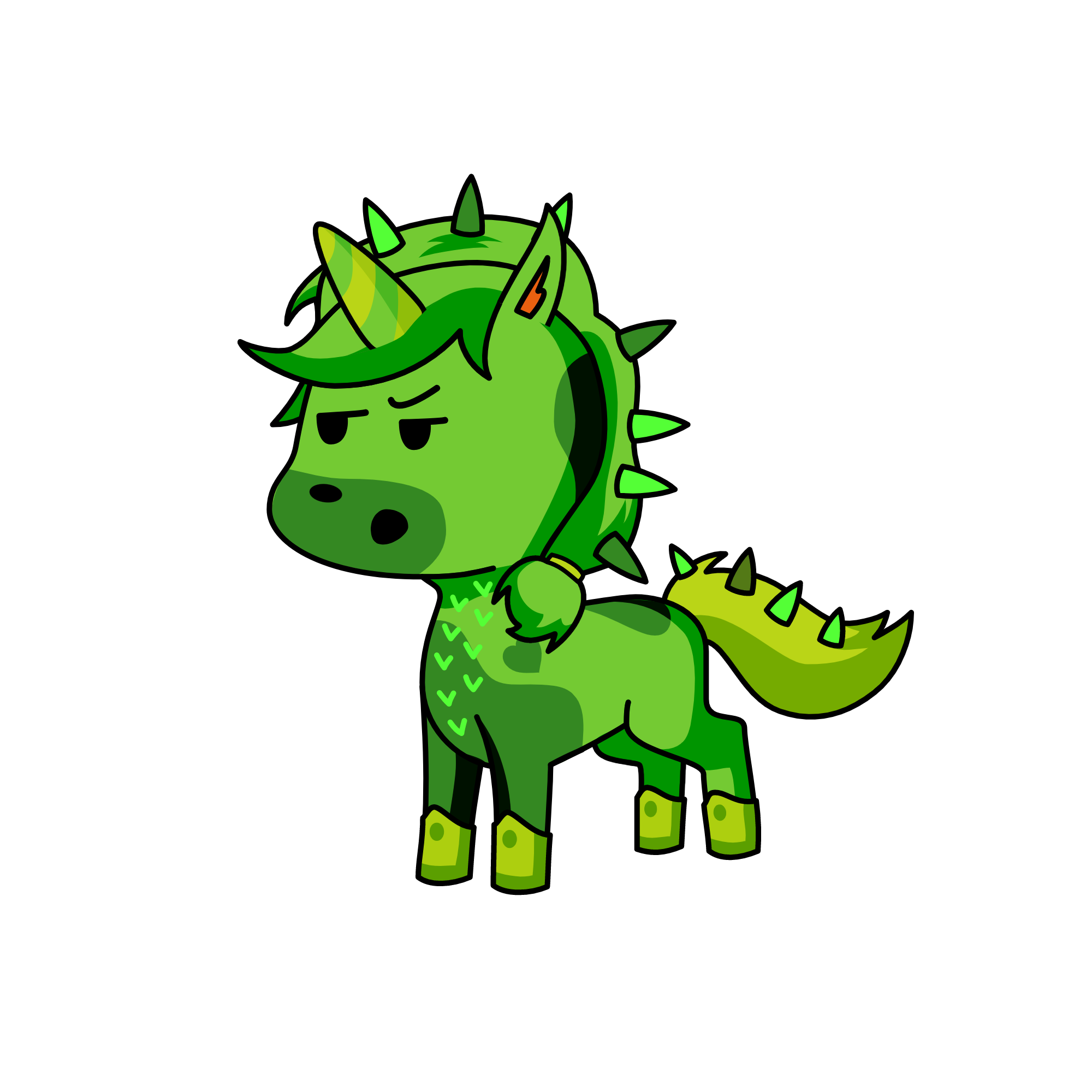 Crocodile, the unicorn