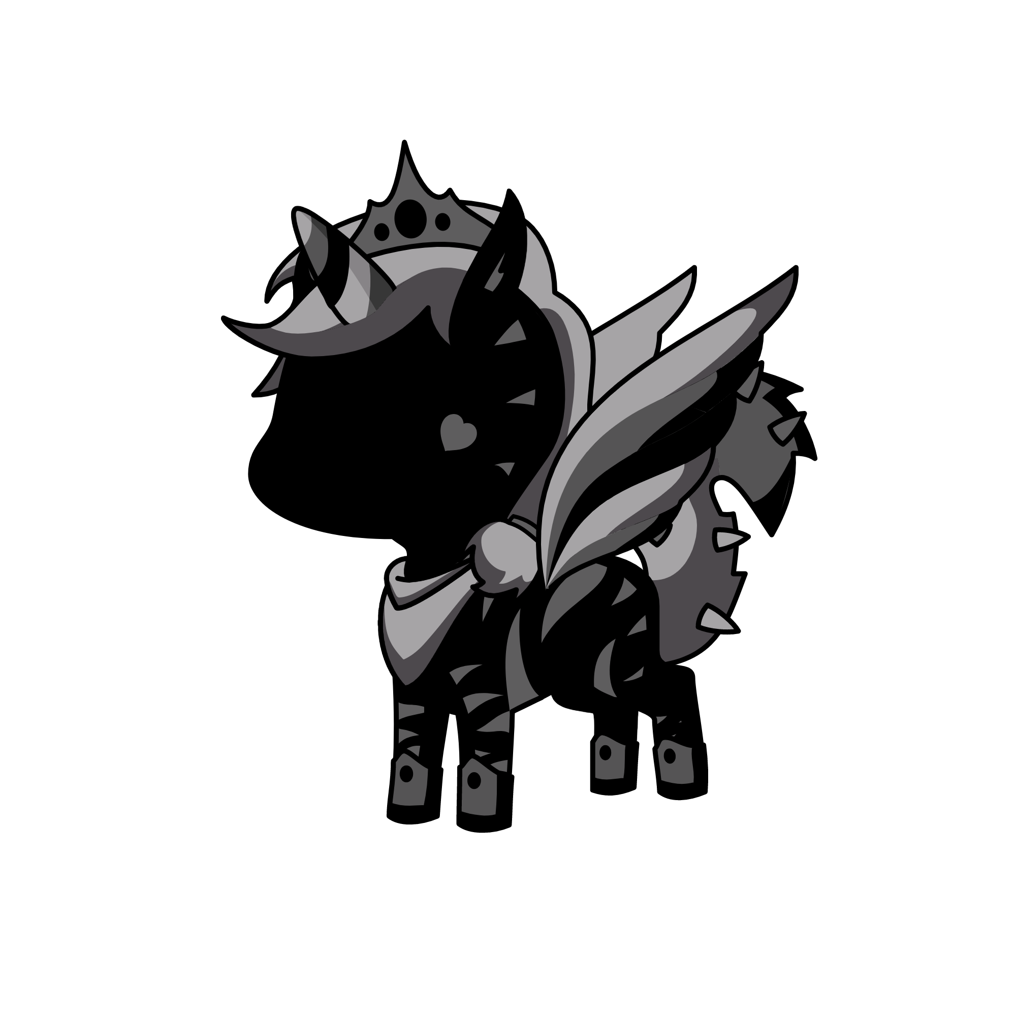 princess of darknes, the unicorn