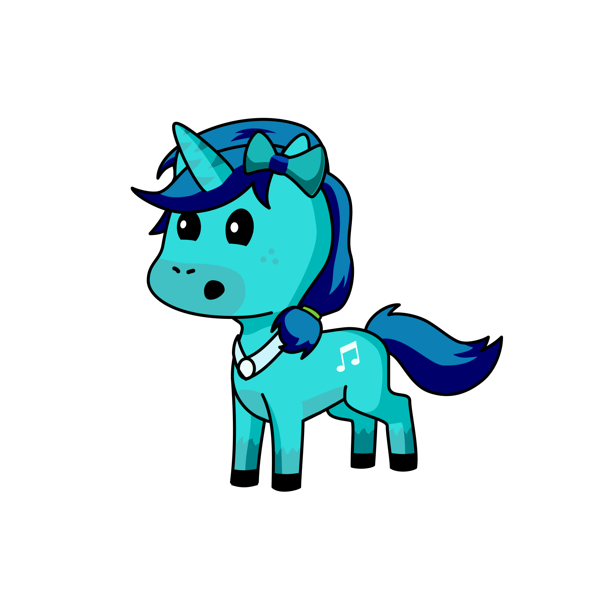 Glacier, the unicorn