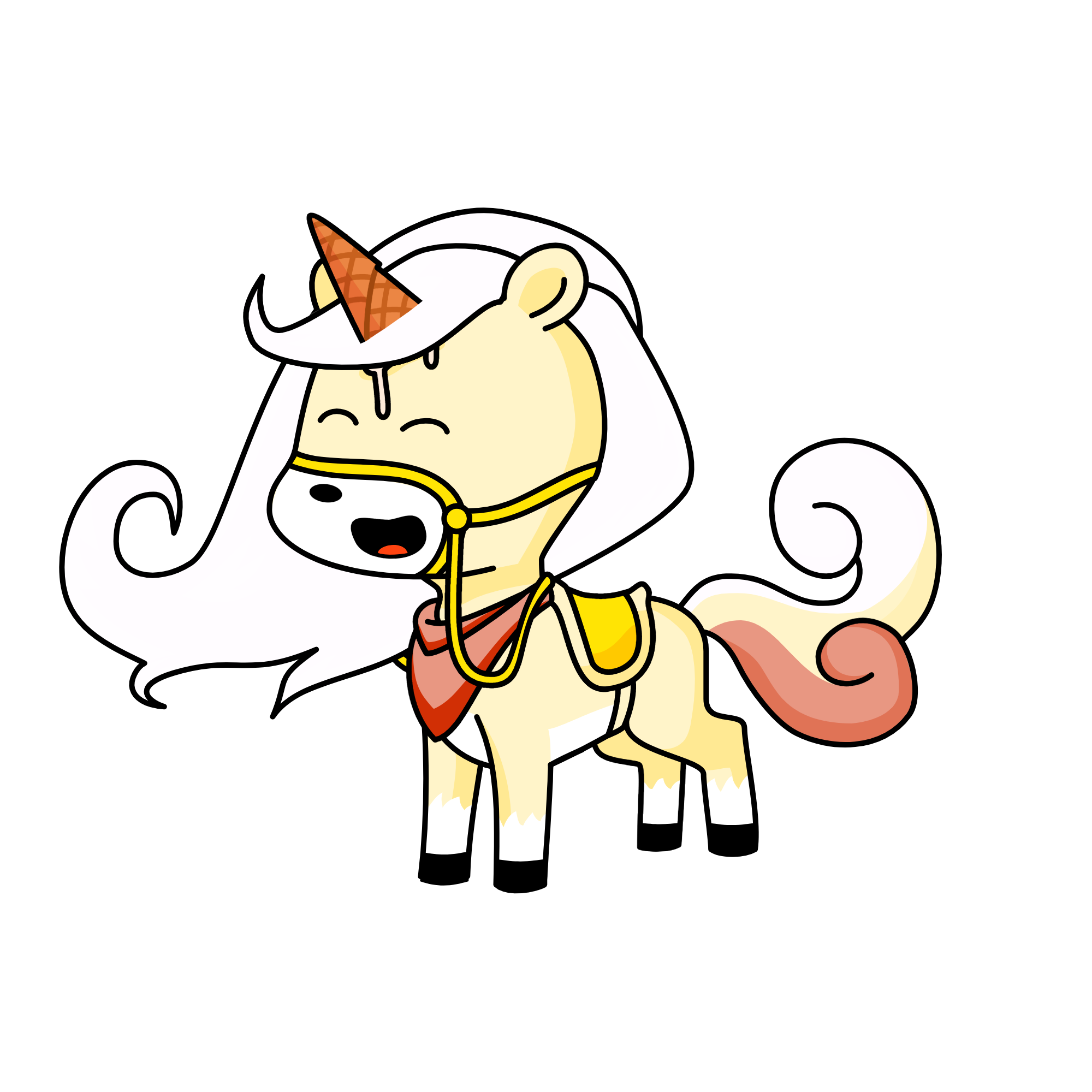 Just a IceCream, the unicorn